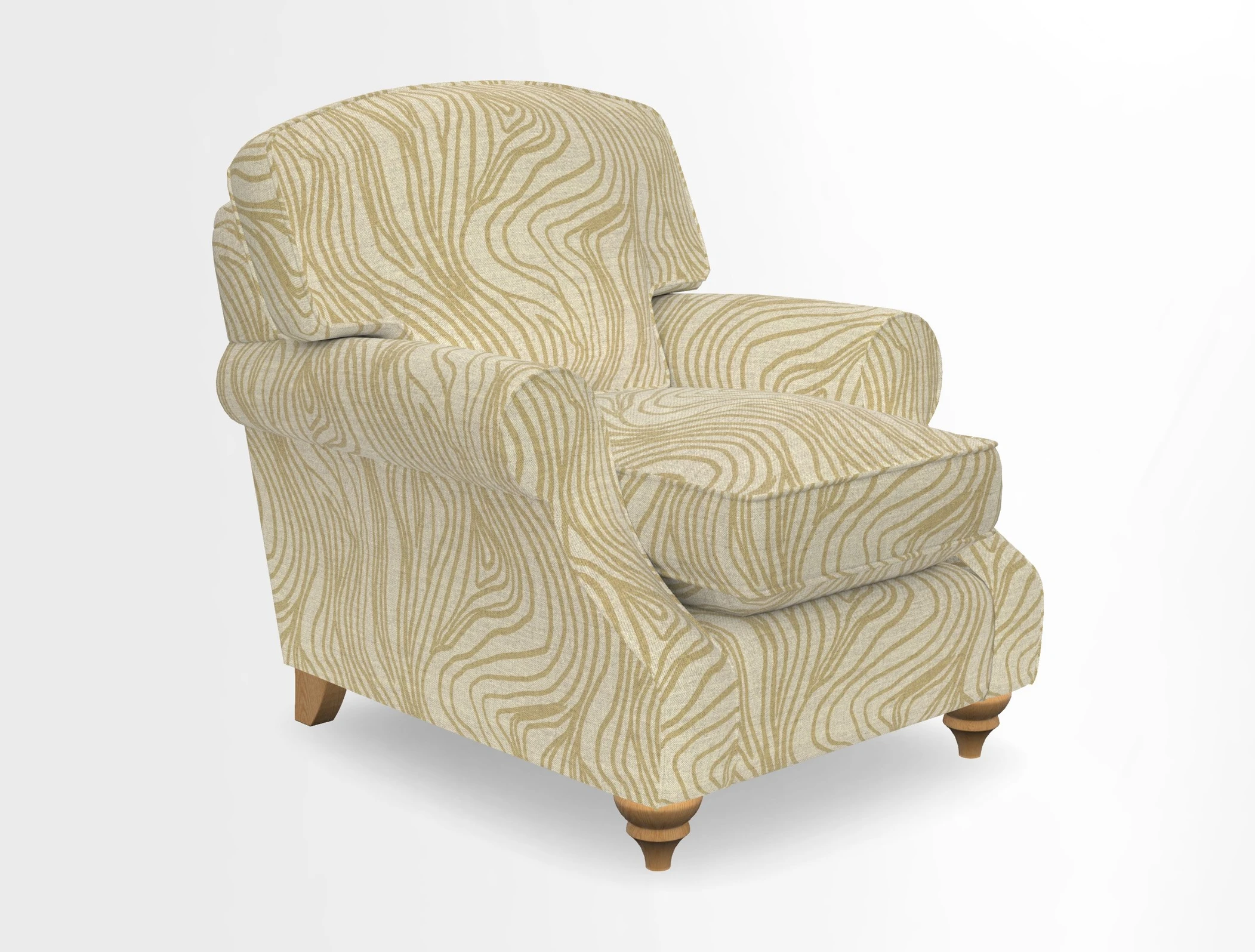 St Mawes Chair in Two Tone Plain Biscuit