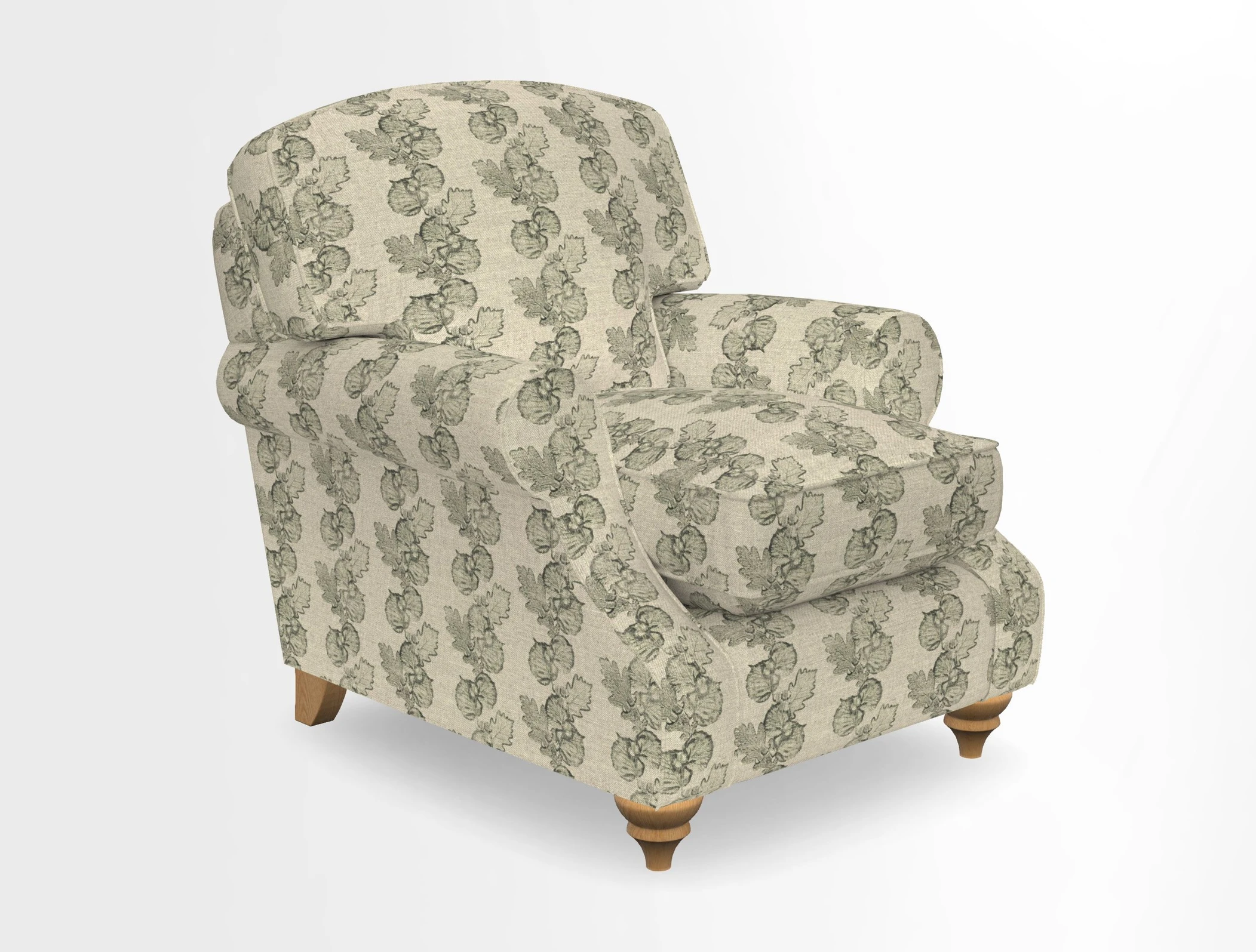 St Mawes Chair in Two Tone Plain Biscuit