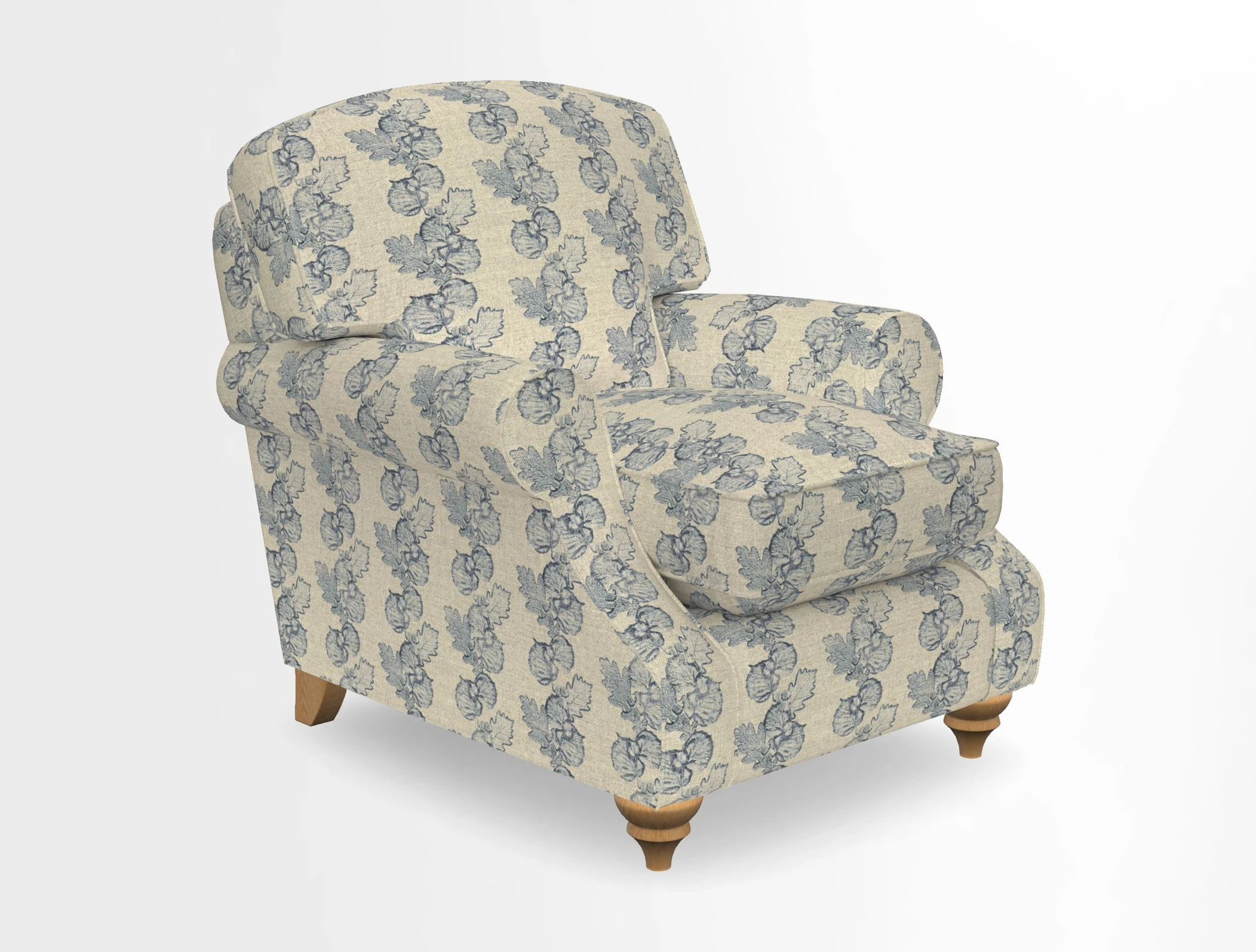 St Mawes Chair in Two Tone Plain Biscuit