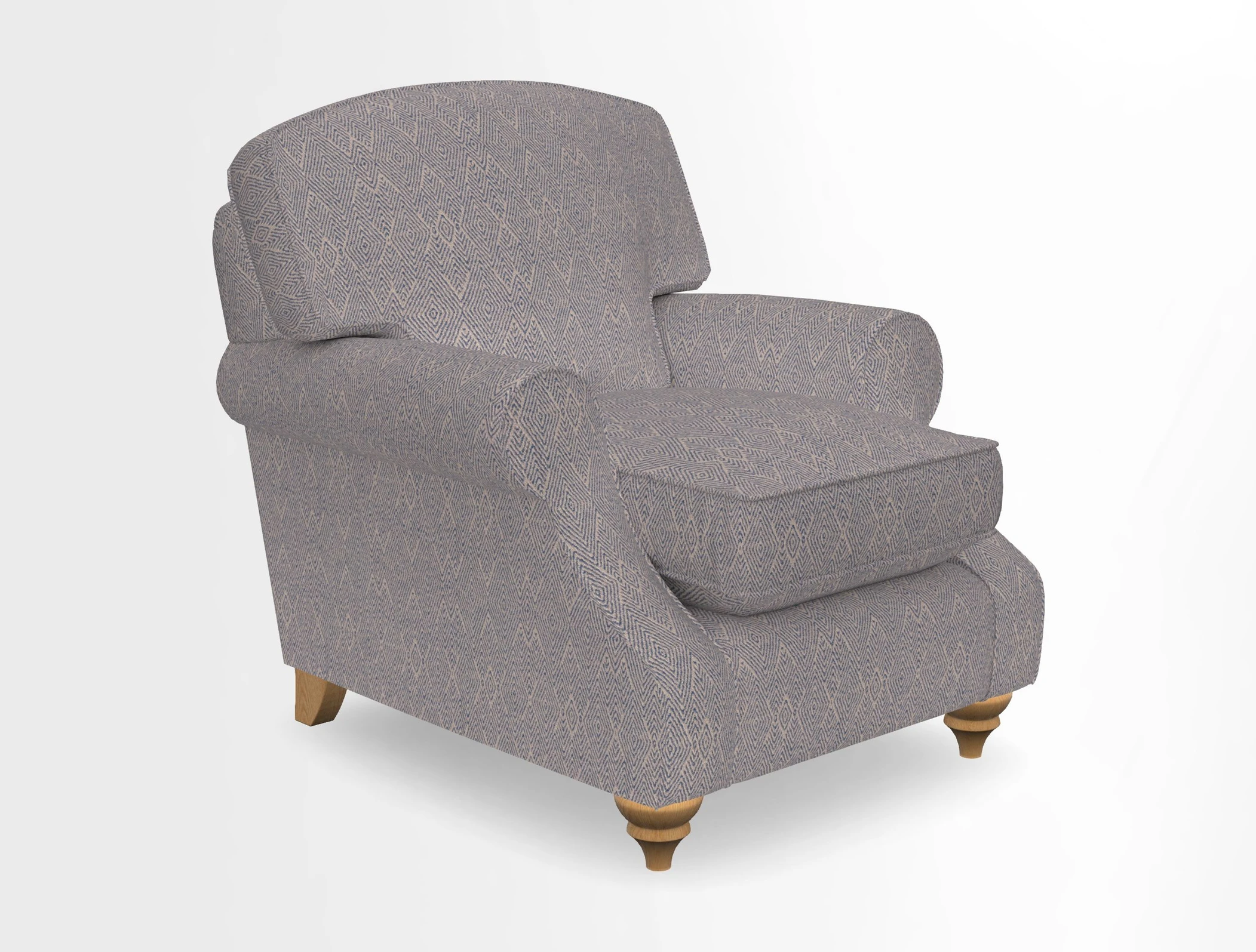 St Mawes Chair in Two Tone Plain Biscuit