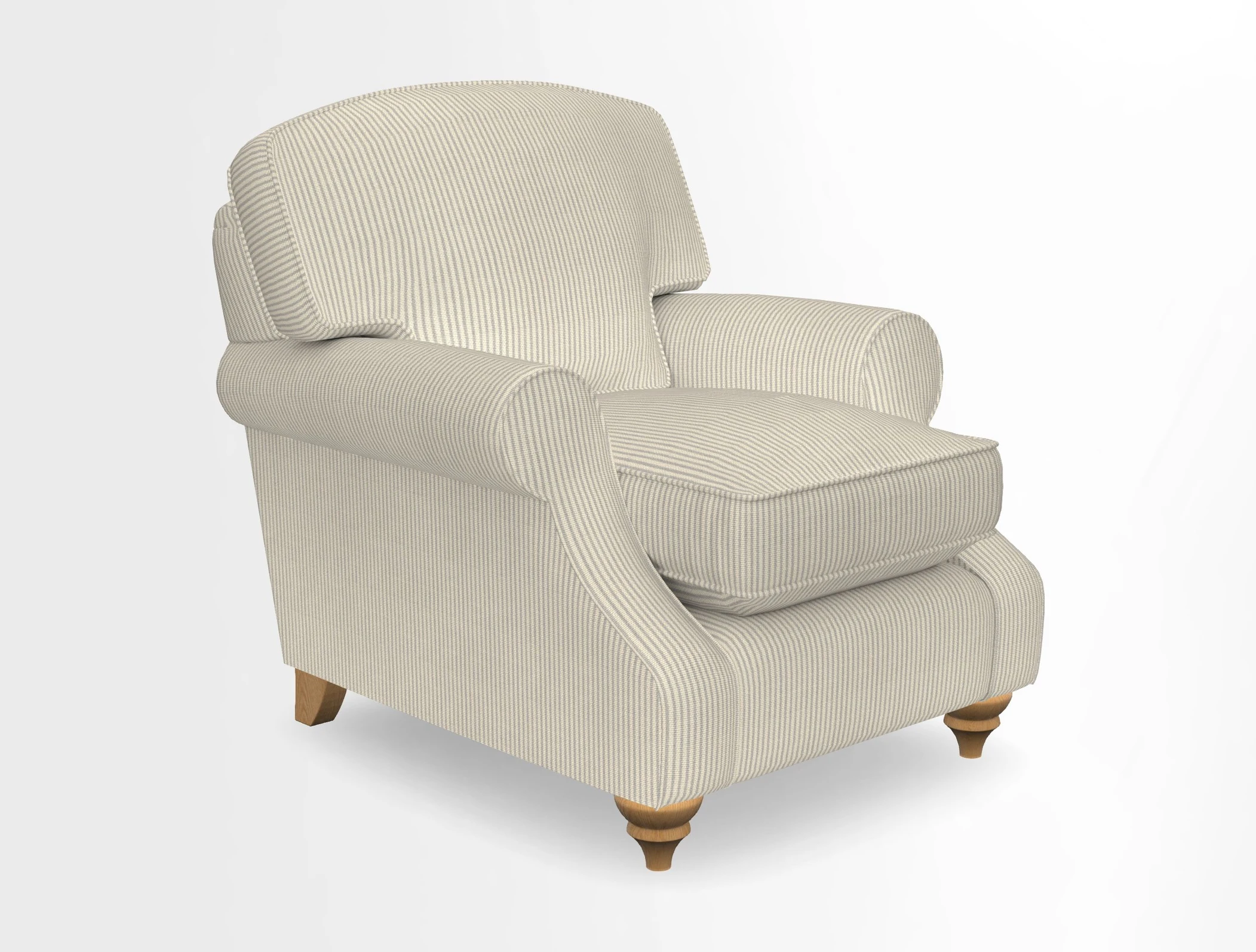 St Mawes Chair in Two Tone Plain Biscuit