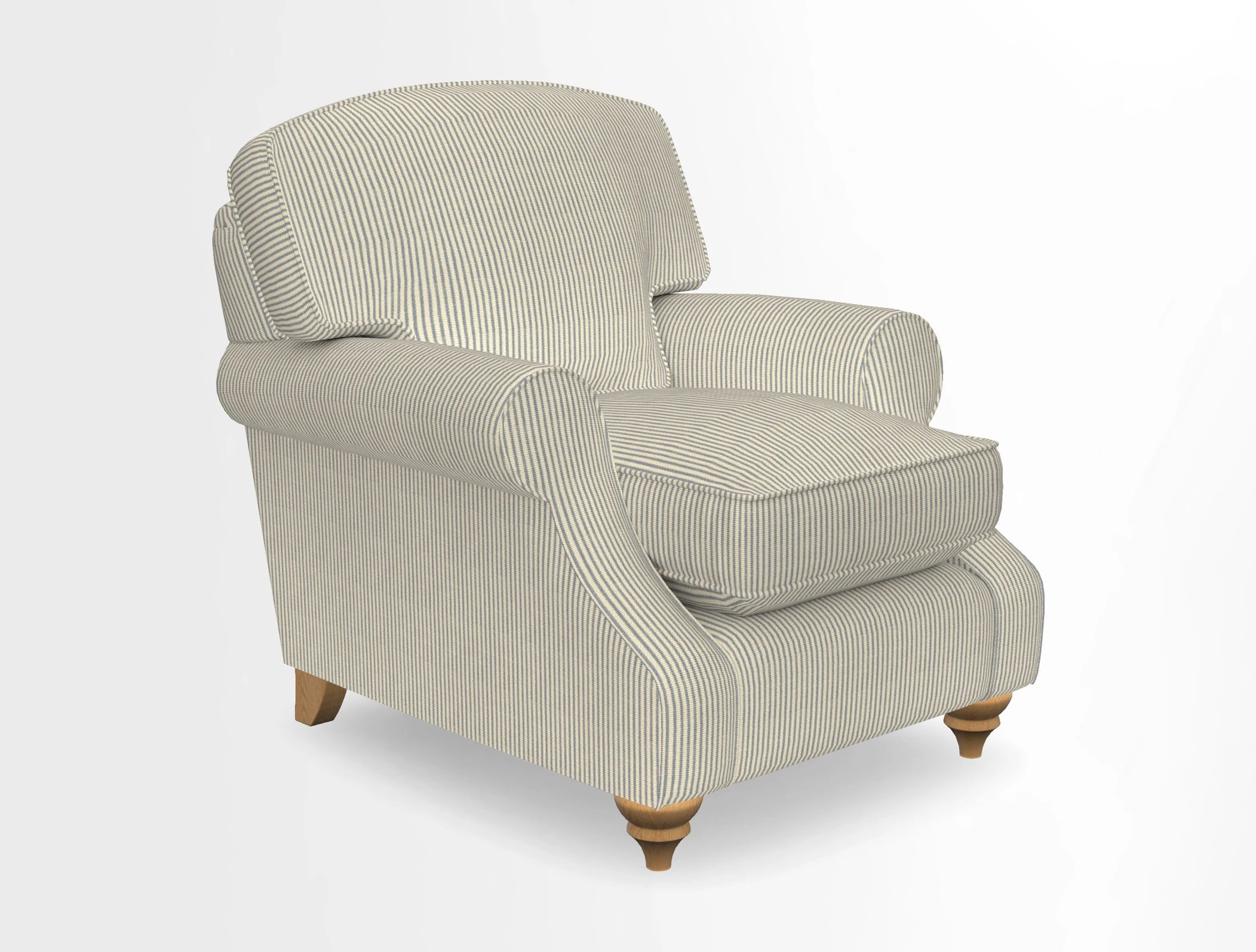 St Mawes Chair in Two Tone Plain Biscuit