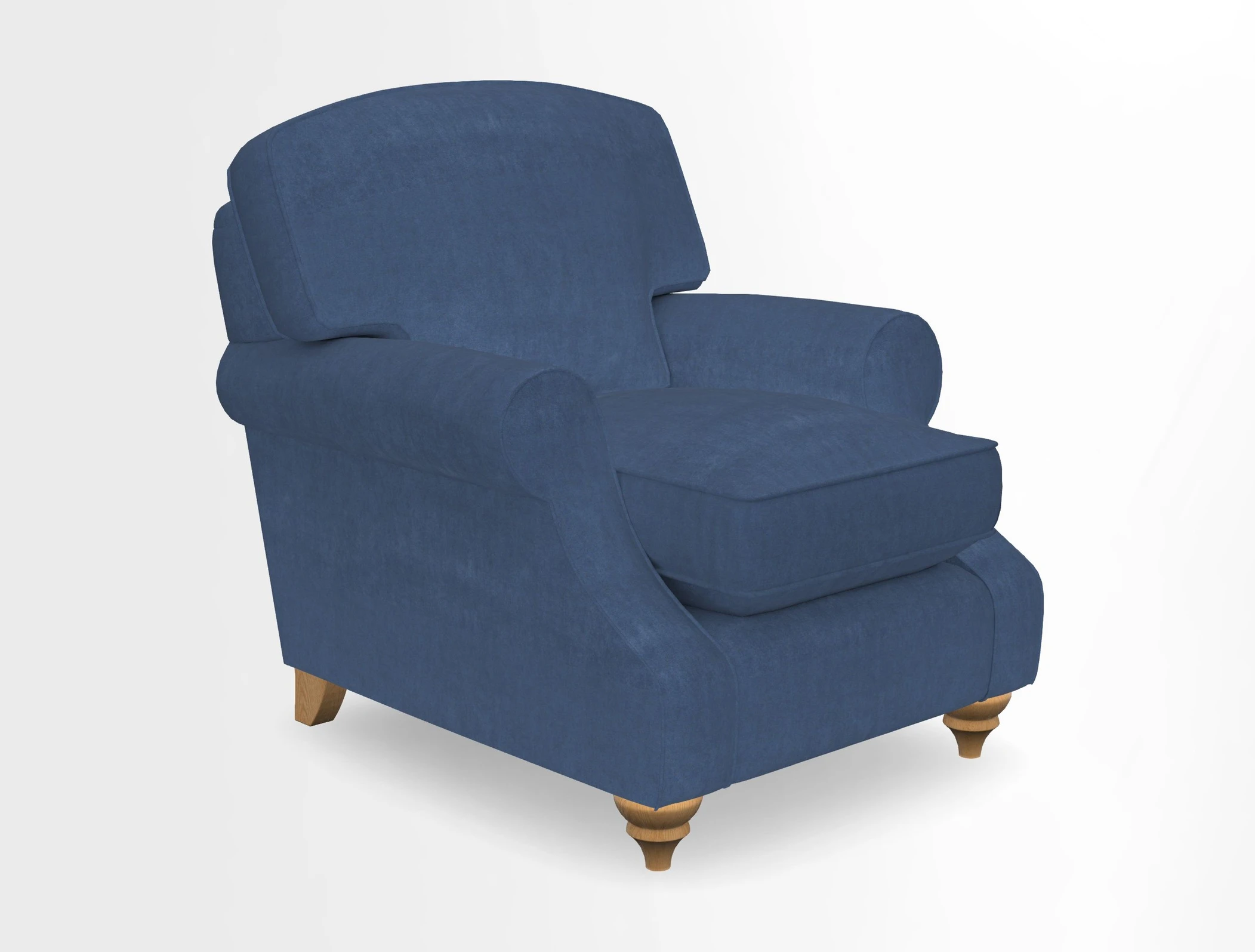 St Mawes Chair in Two Tone Plain Biscuit
