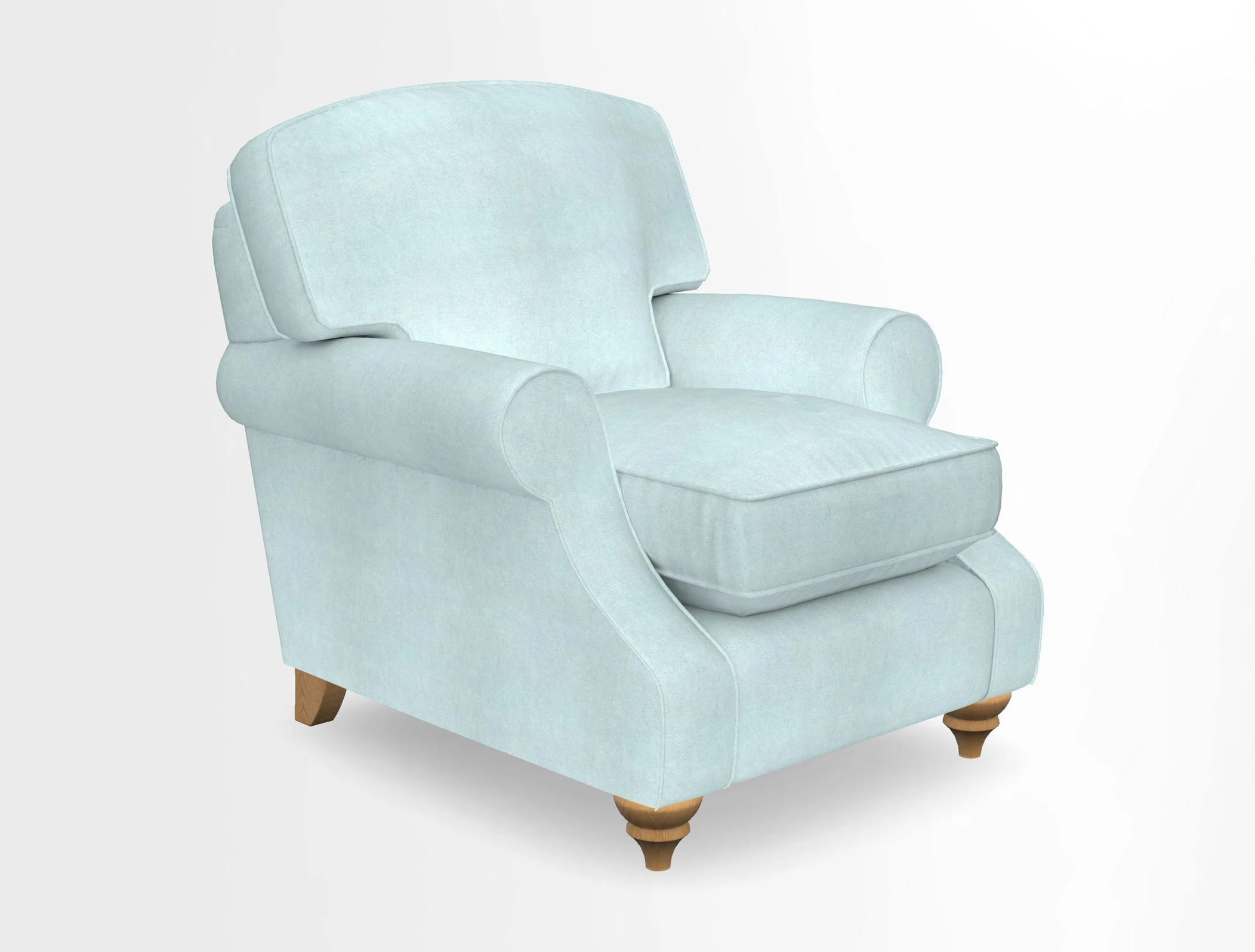 St Mawes Chair in Two Tone Plain Biscuit
