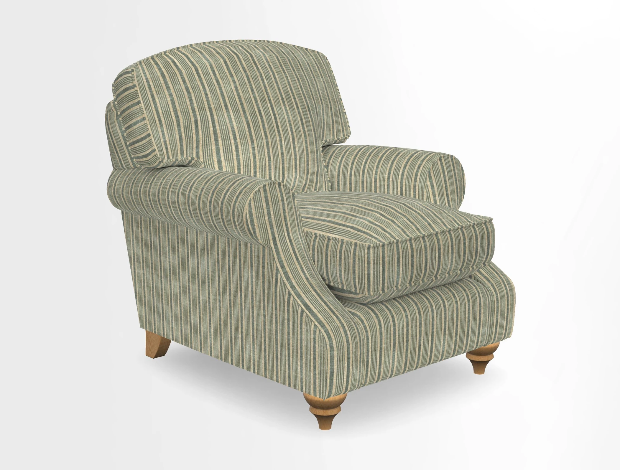 St Mawes Chair in Two Tone Plain Biscuit