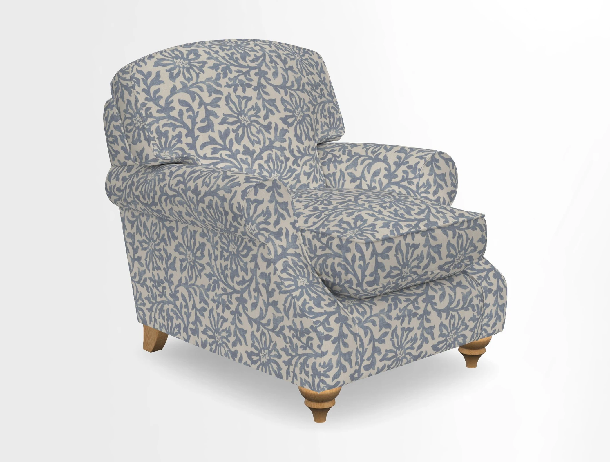 St Mawes Chair in Two Tone Plain Biscuit
