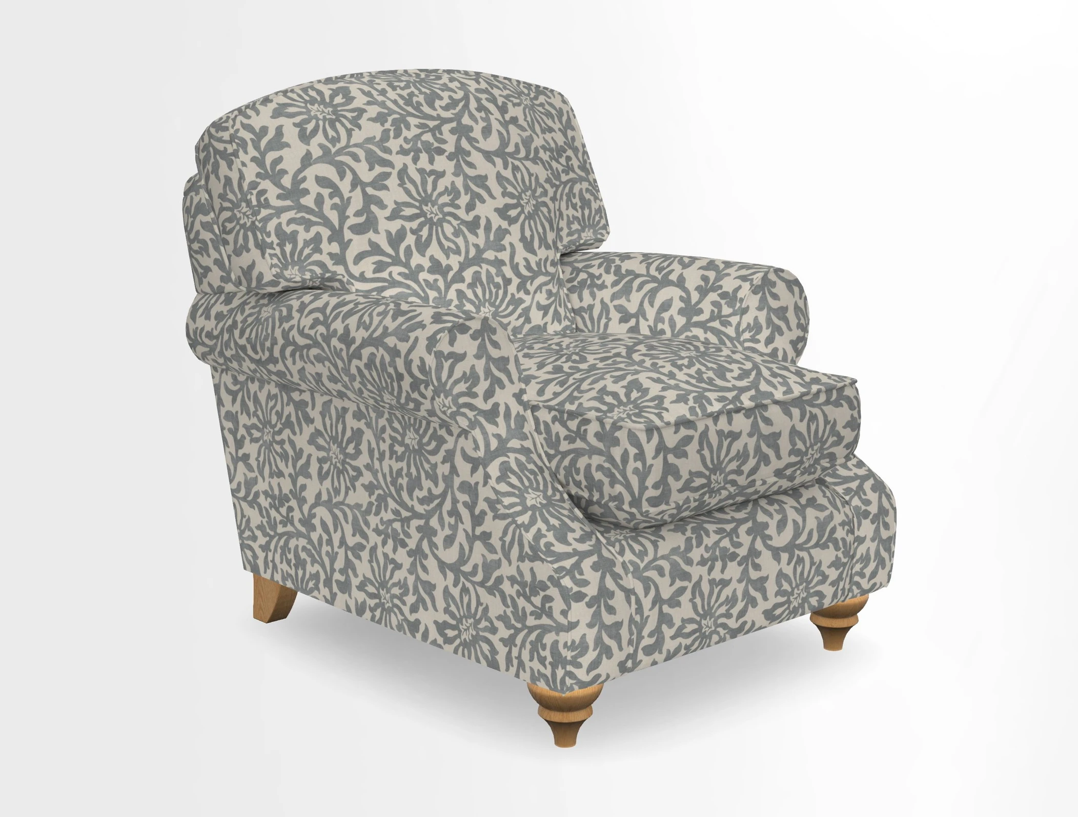 St Mawes Chair in Two Tone Plain Biscuit