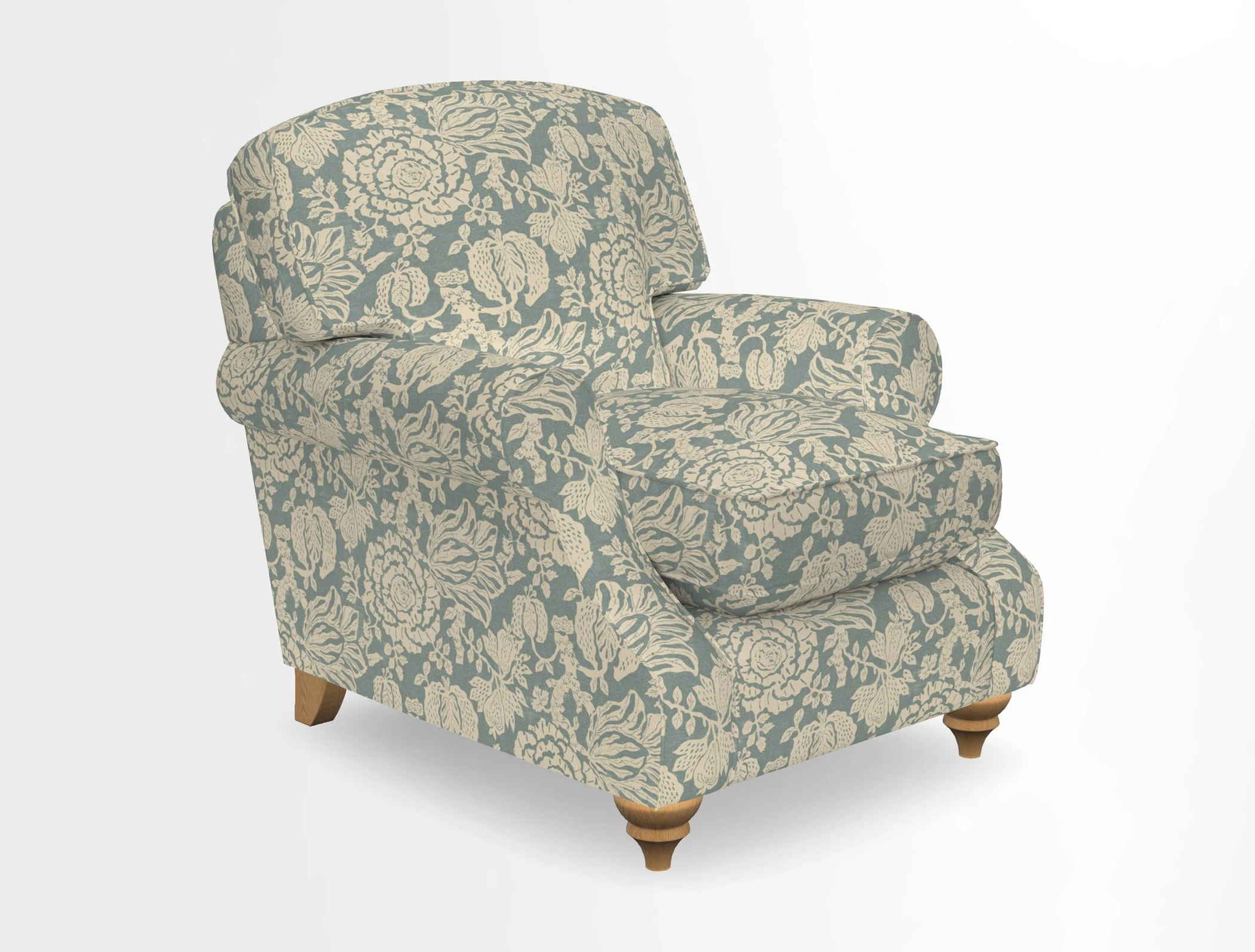 St Mawes Chair in Two Tone Plain Biscuit