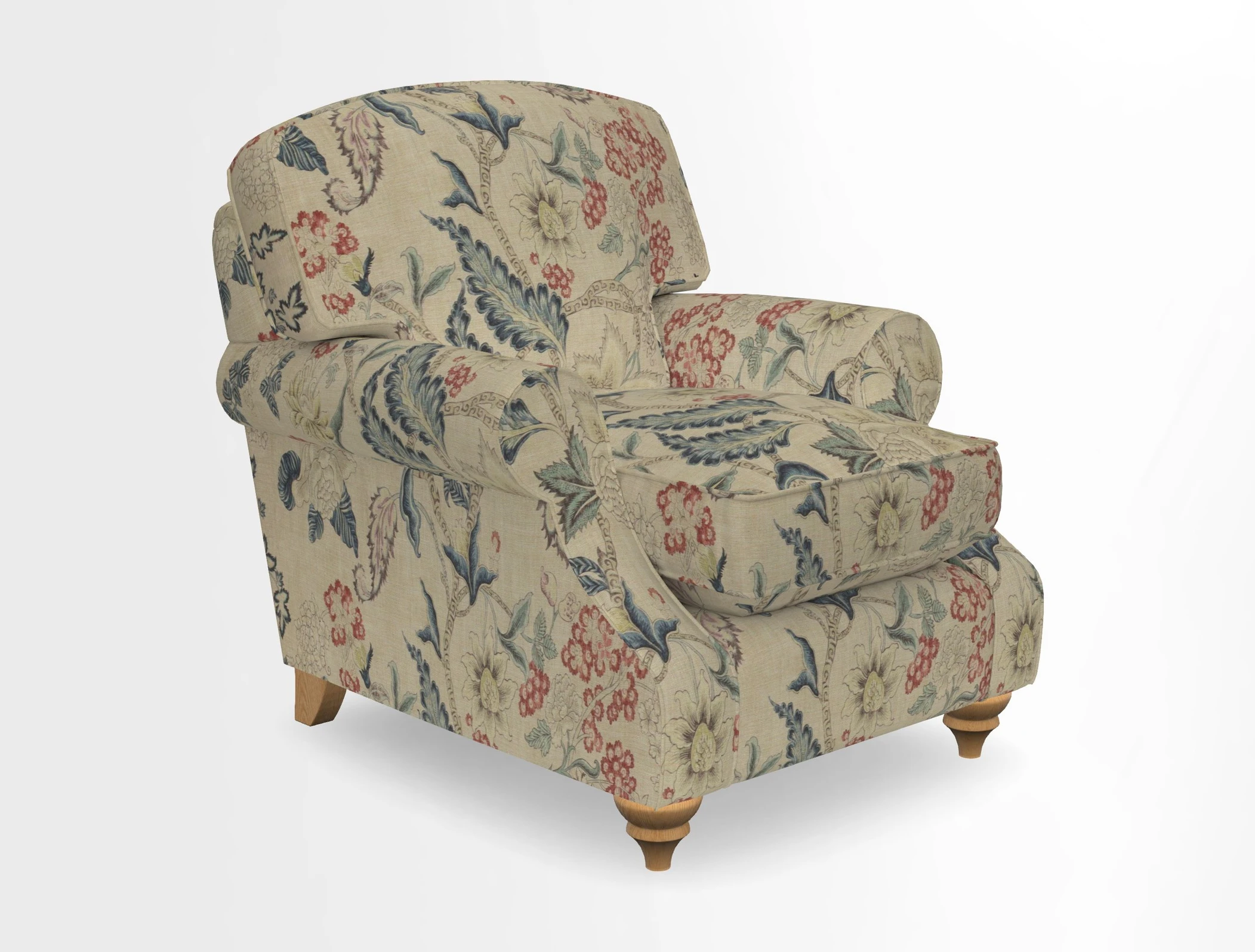 St Mawes Chair in Two Tone Plain Biscuit