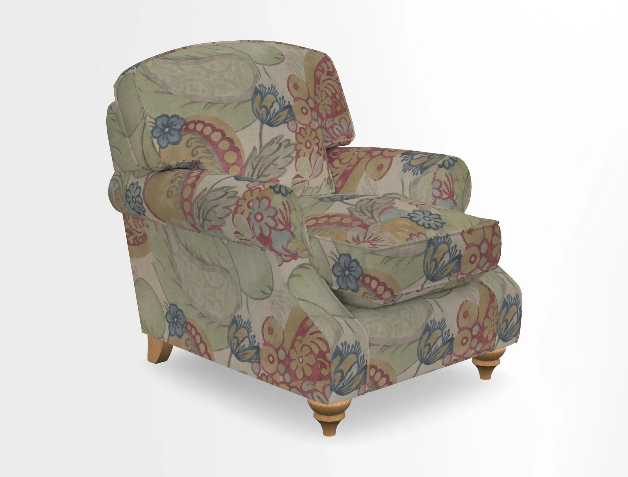 St Mawes Chair in Two Tone Plain Biscuit