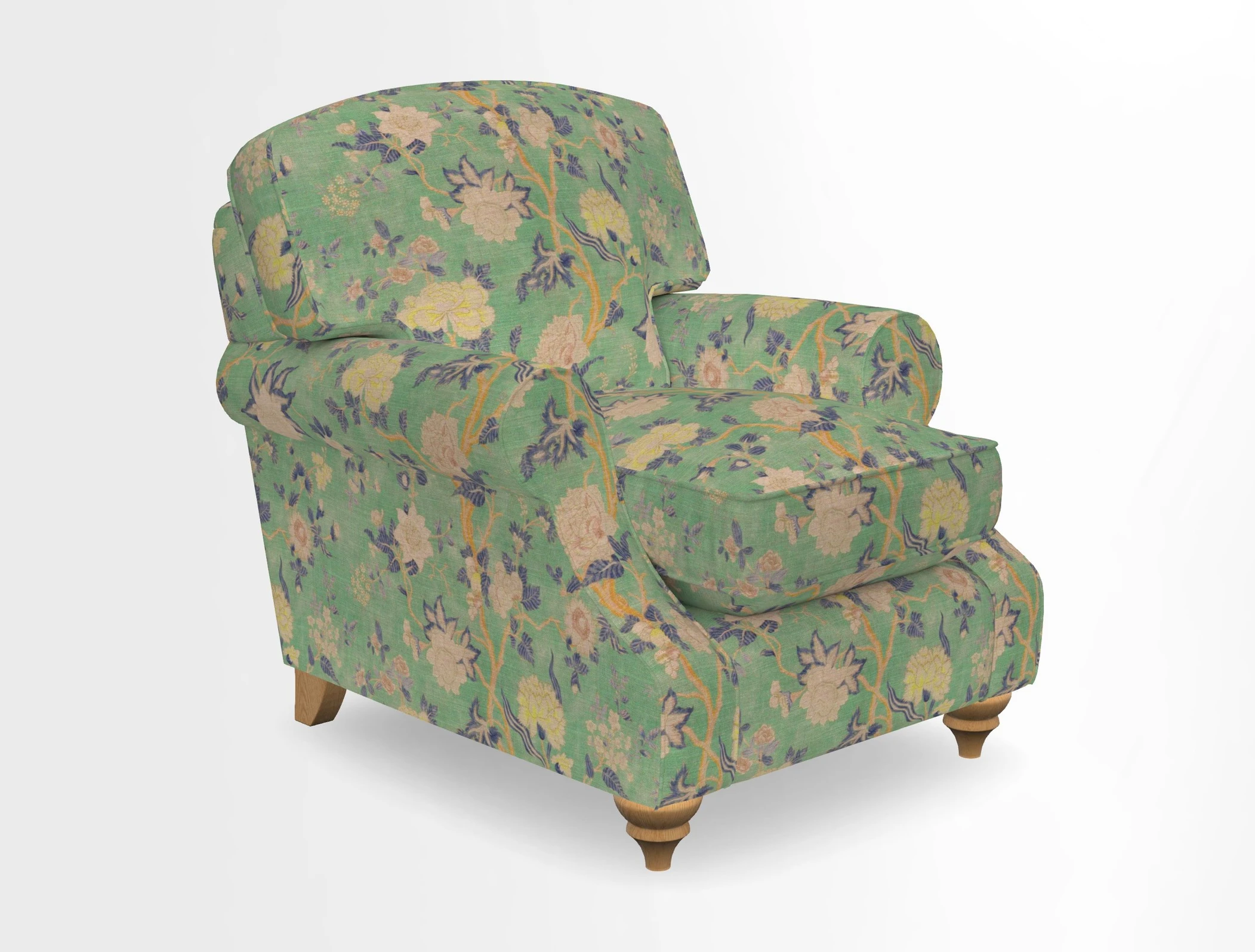 St Mawes Chair in Two Tone Plain Biscuit