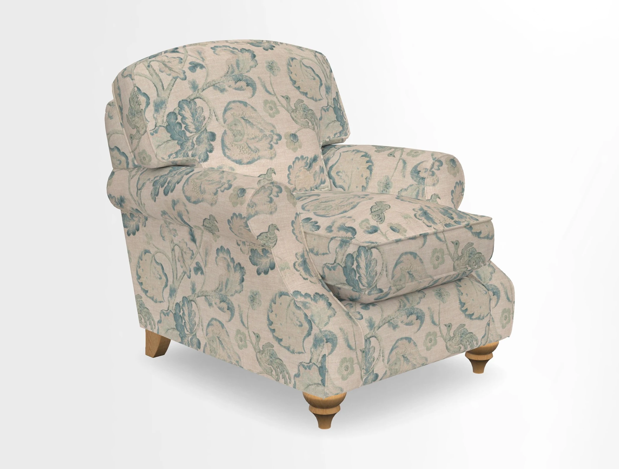 St Mawes Chair in Two Tone Plain Biscuit