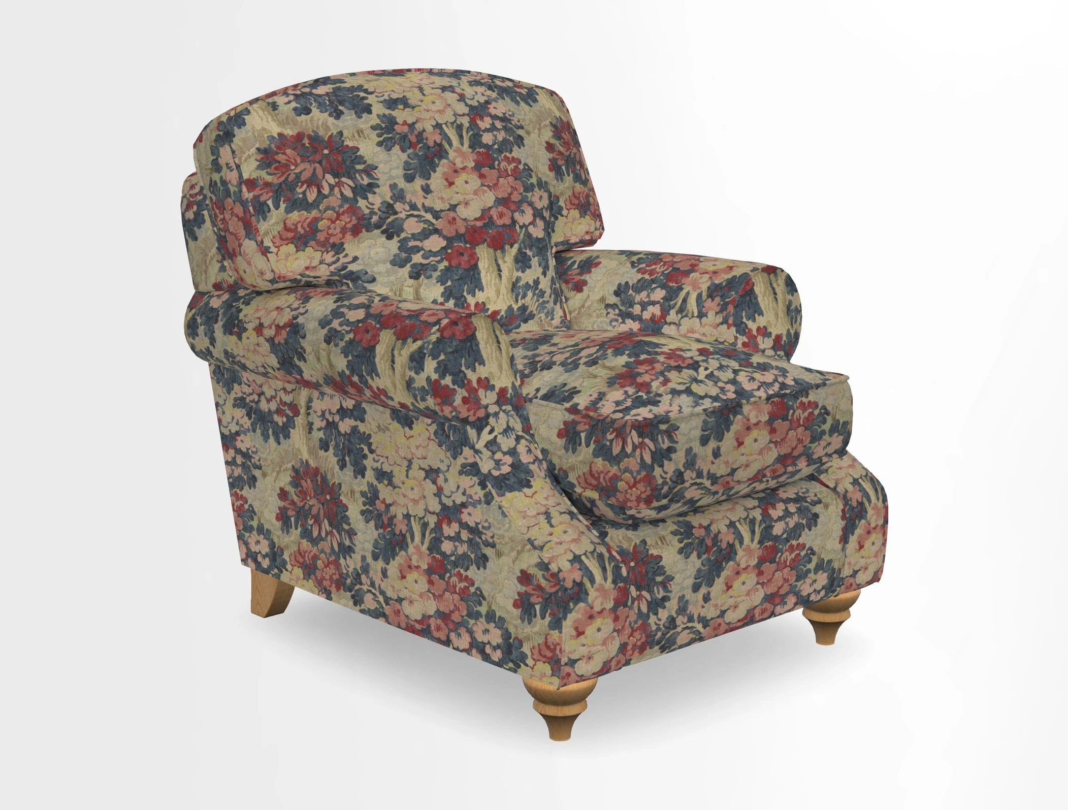 St Mawes Chair in Two Tone Plain Biscuit