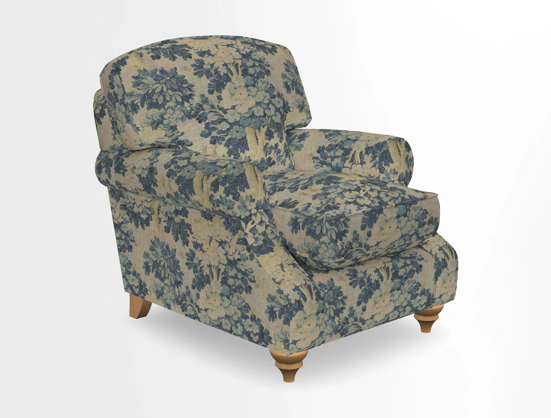 St Mawes Chair in Two Tone Plain Biscuit