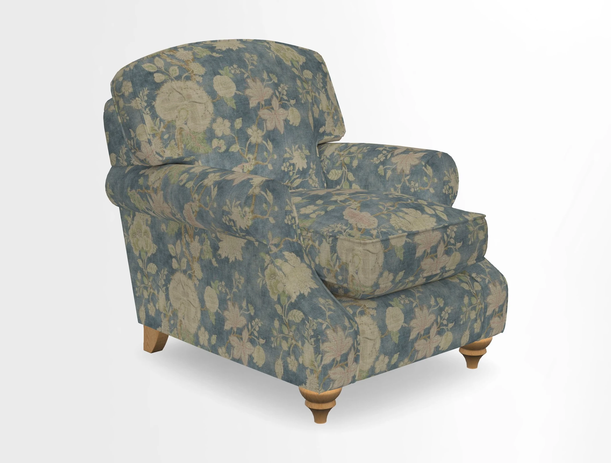 St Mawes Chair in Two Tone Plain Biscuit