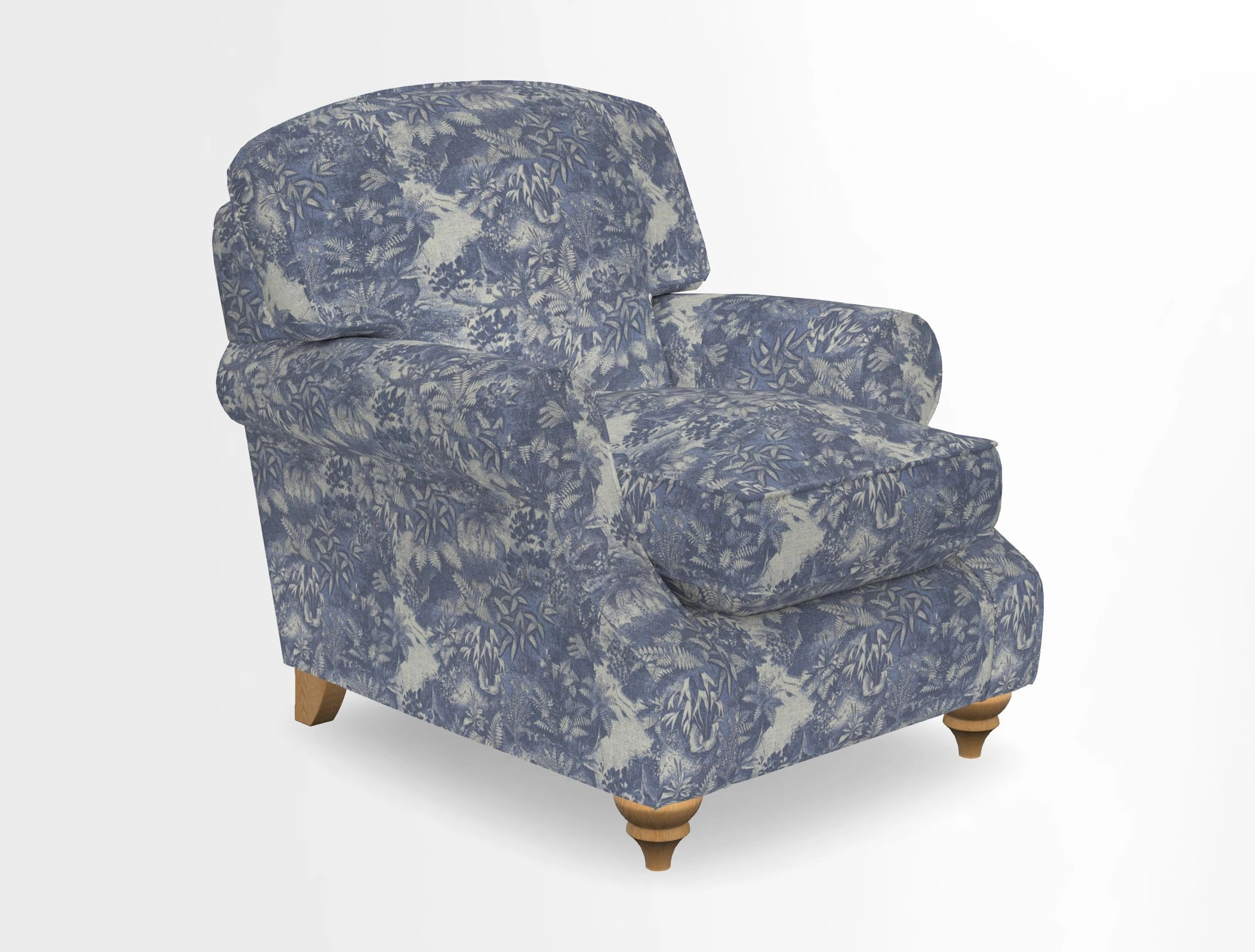 St Mawes Chair in Two Tone Plain Biscuit