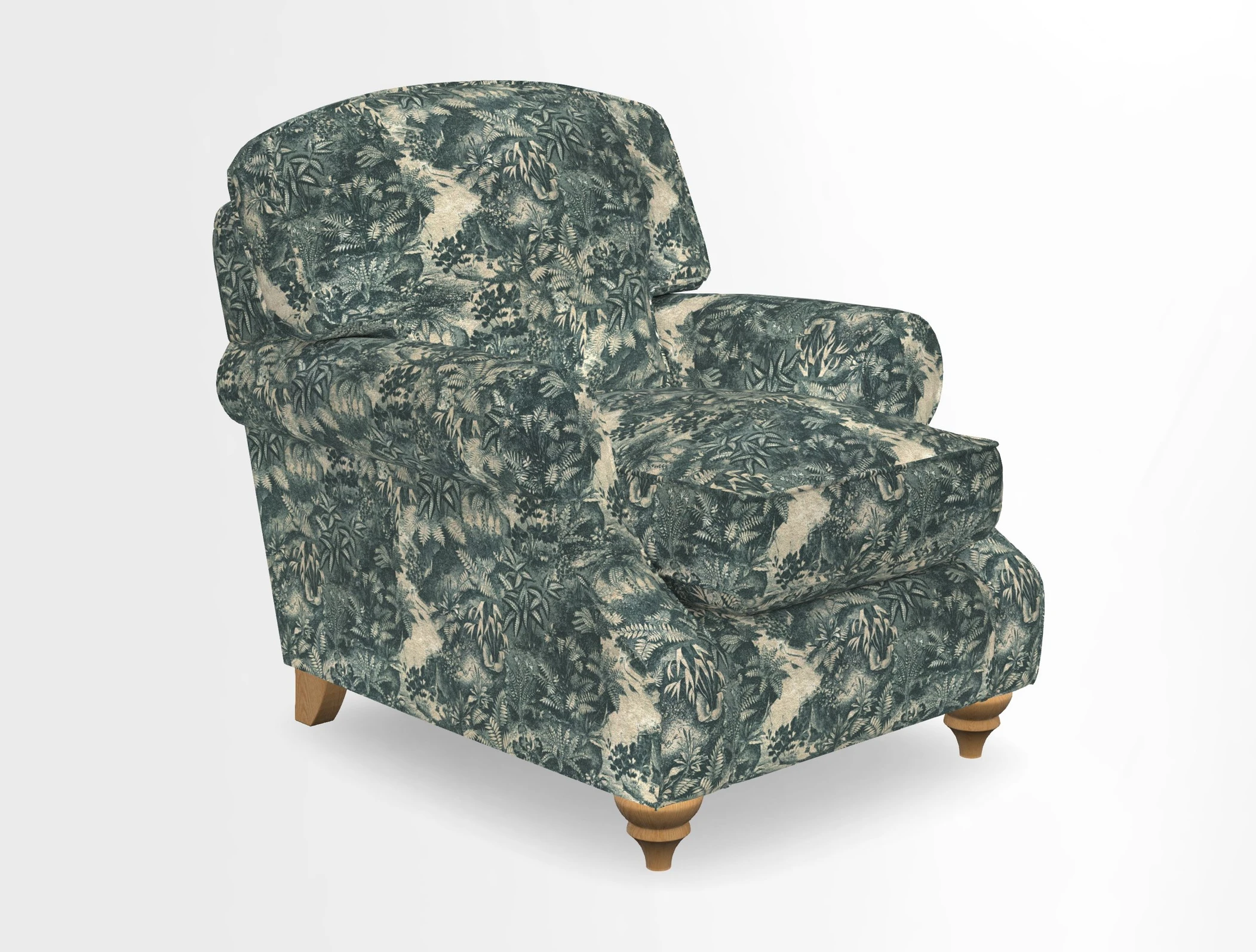 St Mawes Chair in Two Tone Plain Biscuit