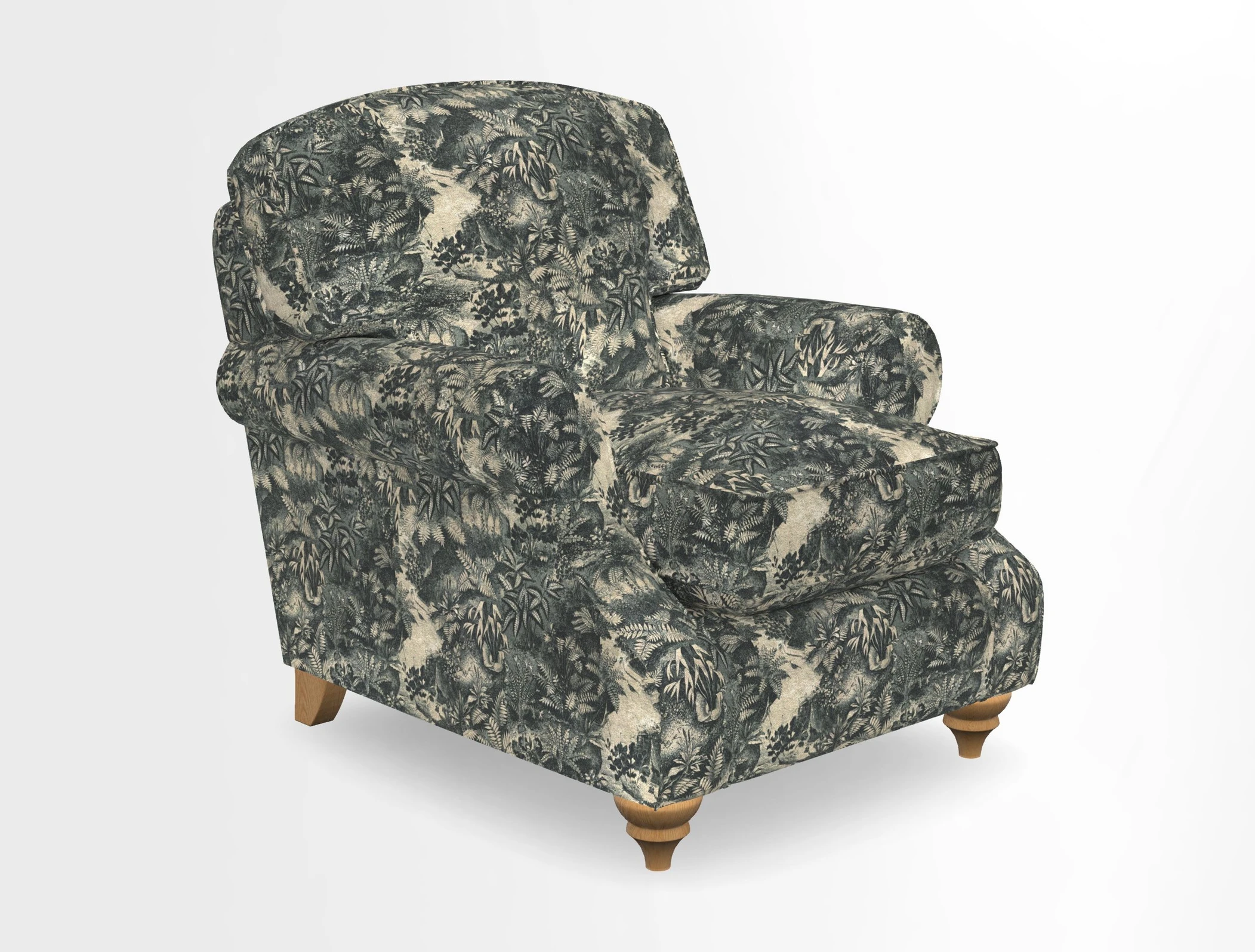 St Mawes Chair in Two Tone Plain Biscuit