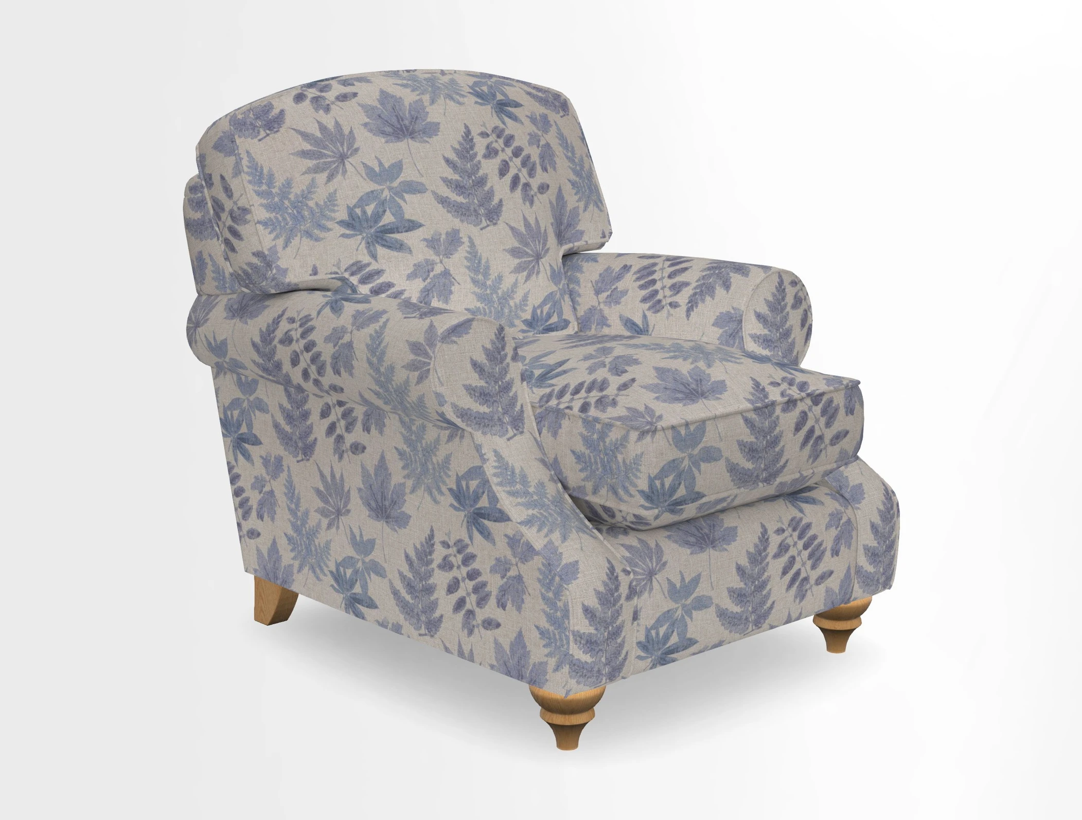 St Mawes Chair in Two Tone Plain Biscuit