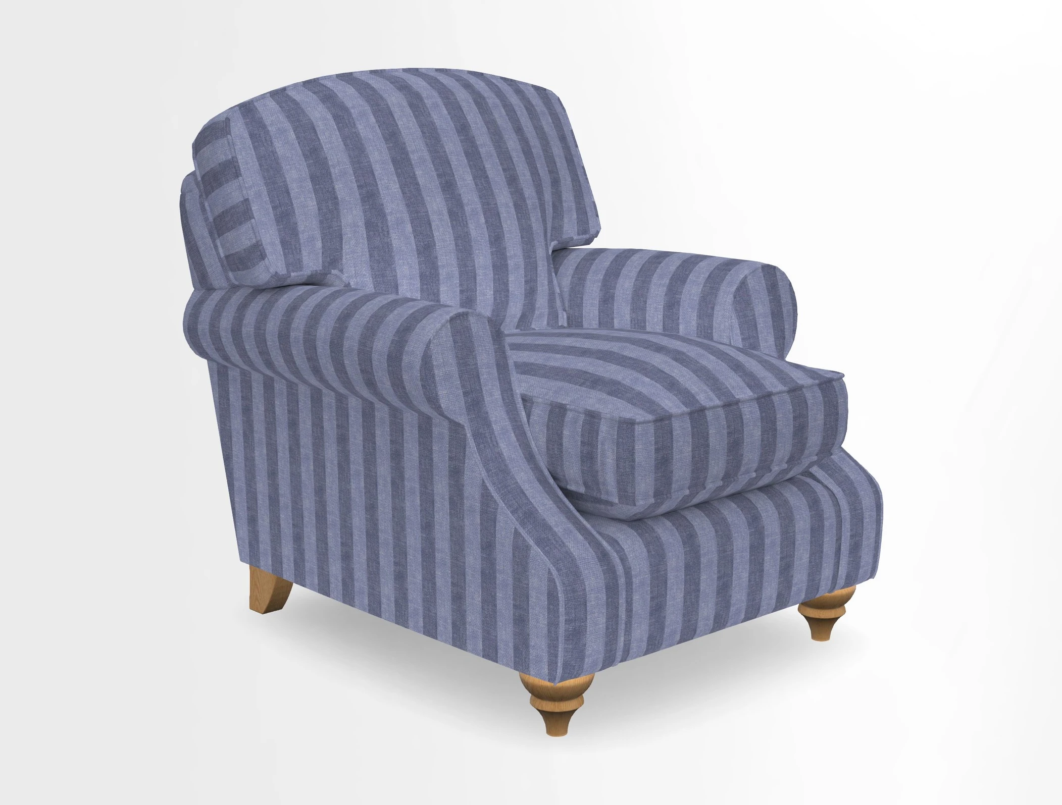 St Mawes Chair in Two Tone Plain Biscuit