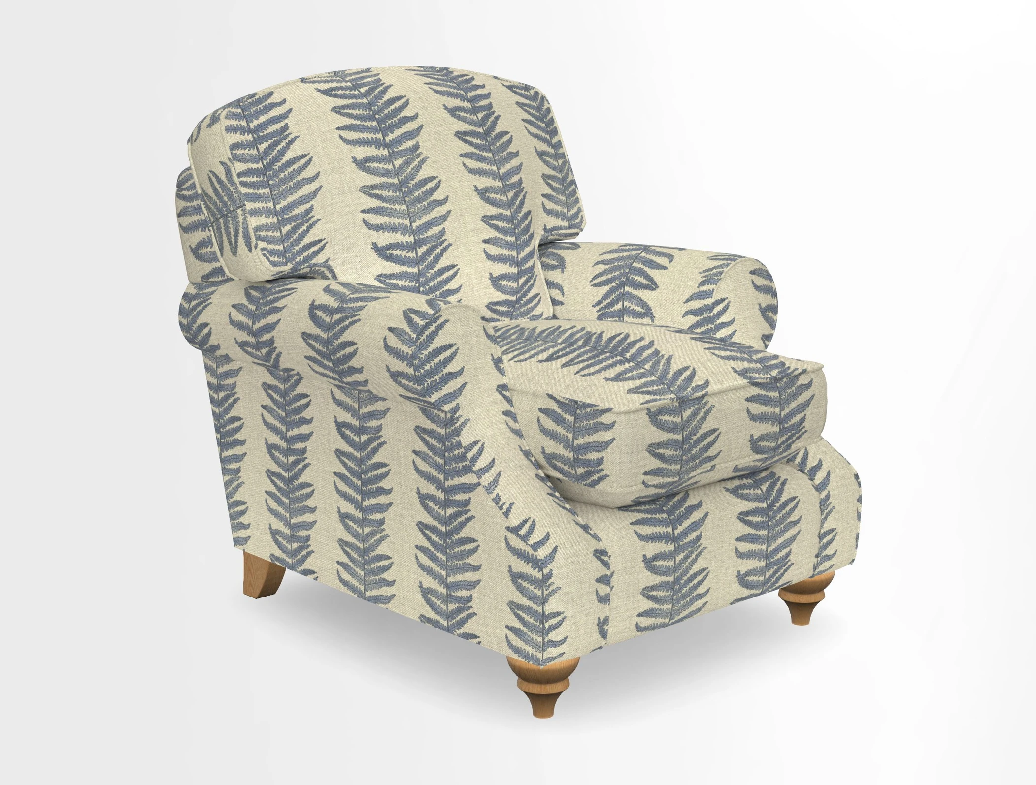 St Mawes Chair in Two Tone Plain Biscuit