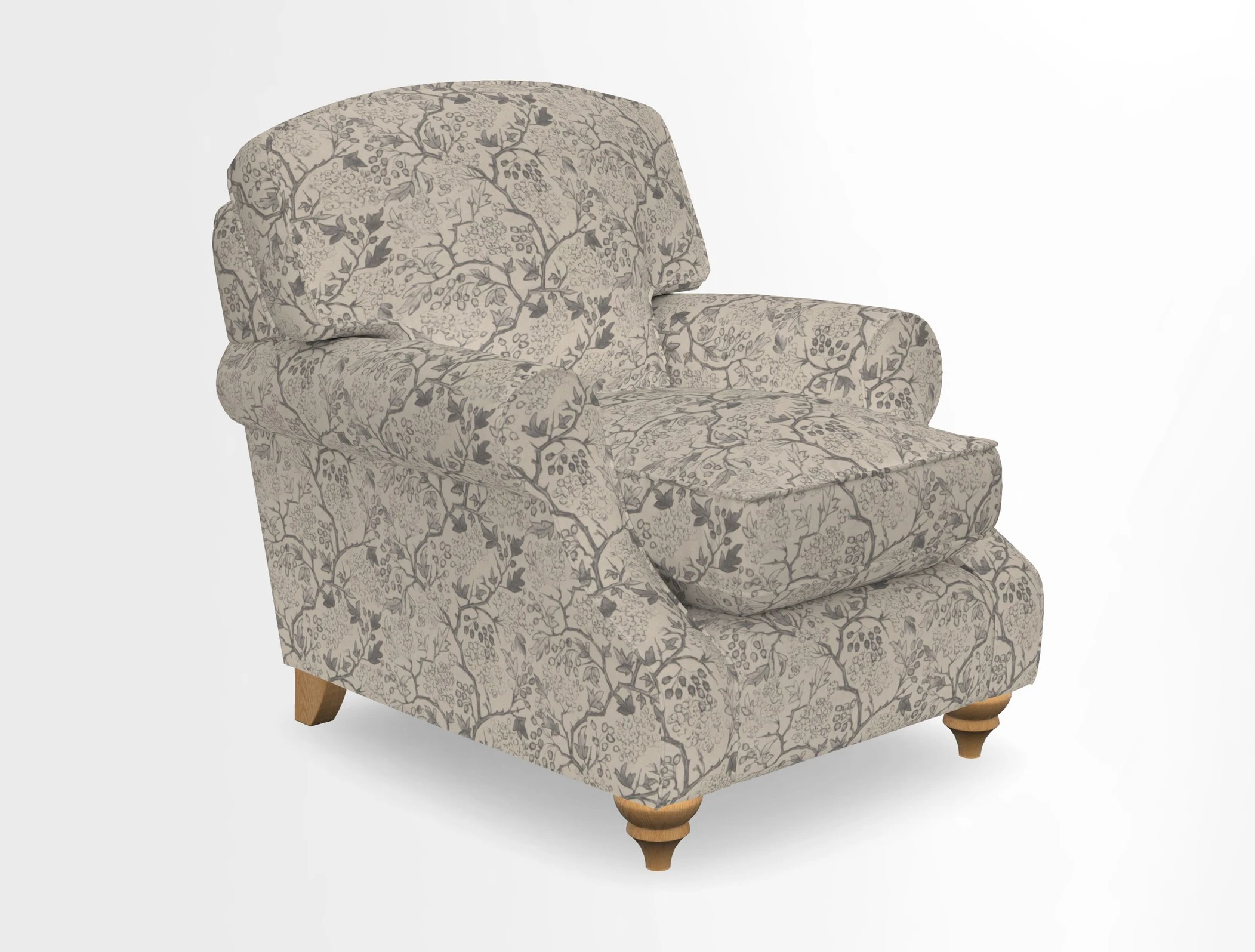 St Mawes Chair in Two Tone Plain Biscuit