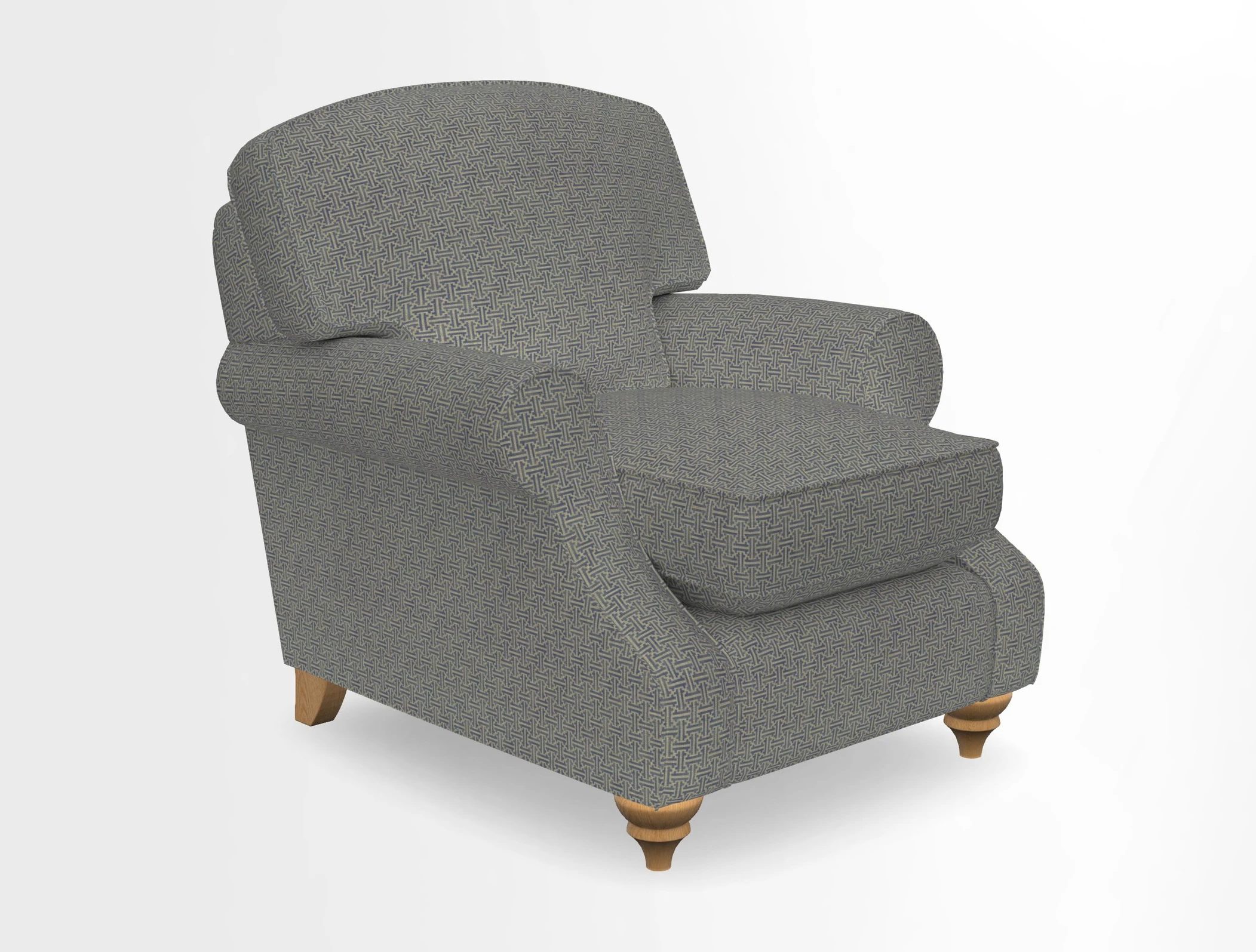 St Mawes Chair in Two Tone Plain Biscuit