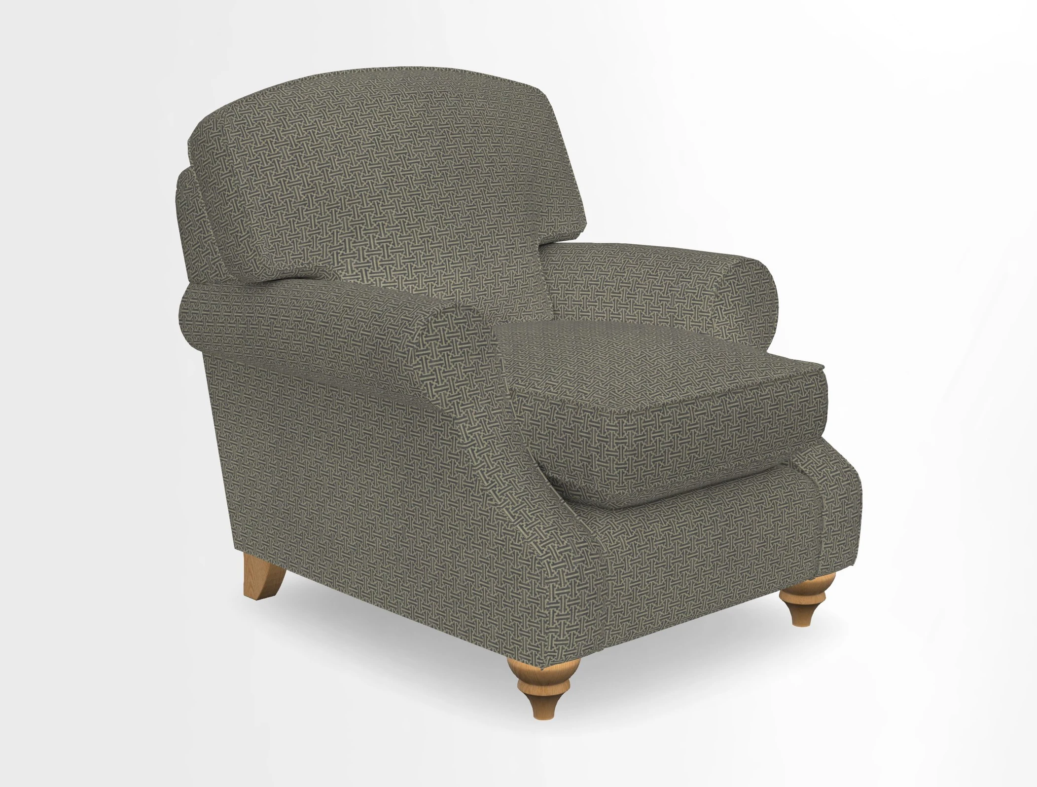 St Mawes Chair in Two Tone Plain Biscuit