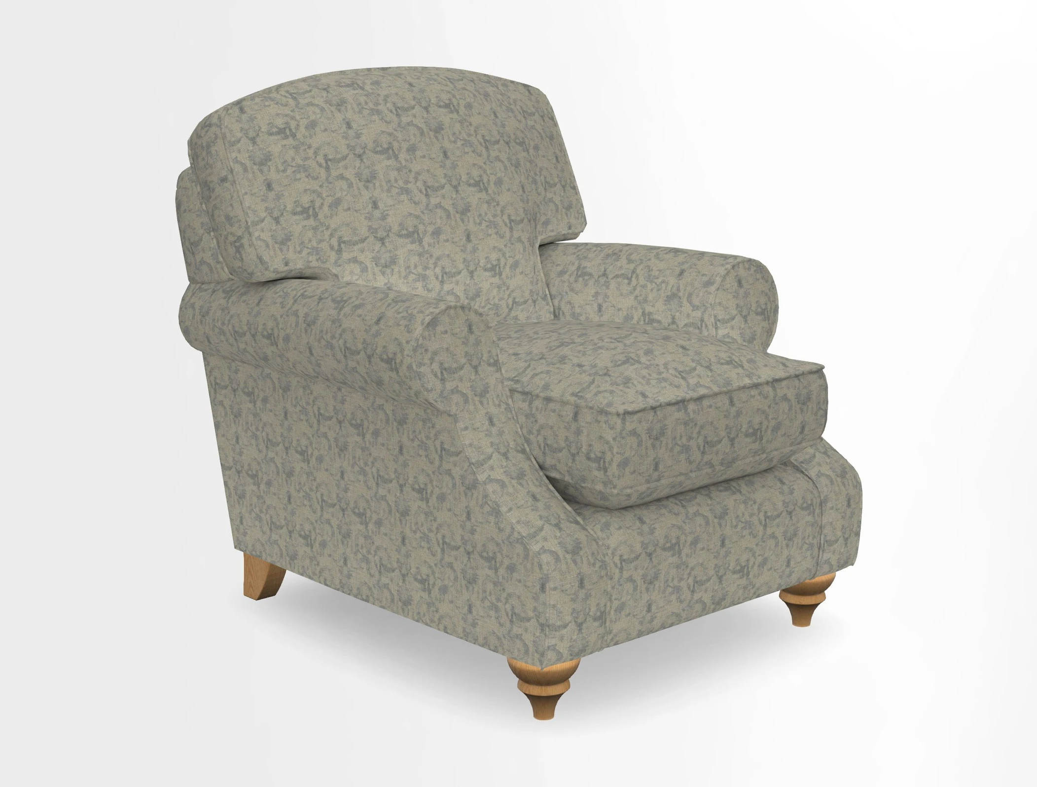 St Mawes Chair in Two Tone Plain Biscuit