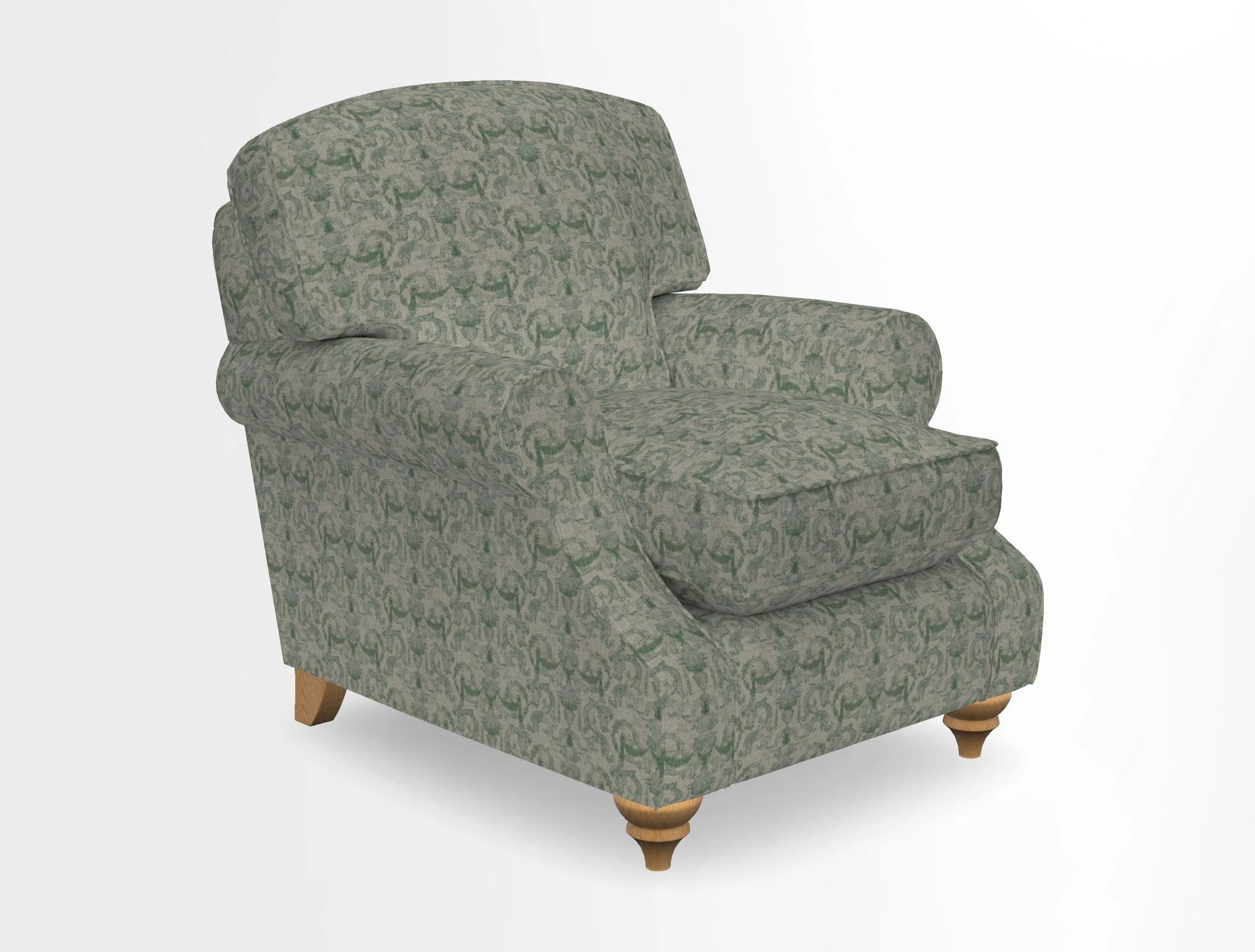 St Mawes Chair in Two Tone Plain Biscuit