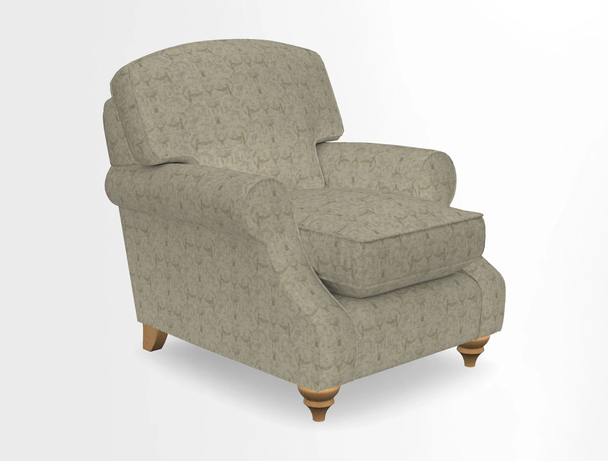 St Mawes Chair in Two Tone Plain Biscuit