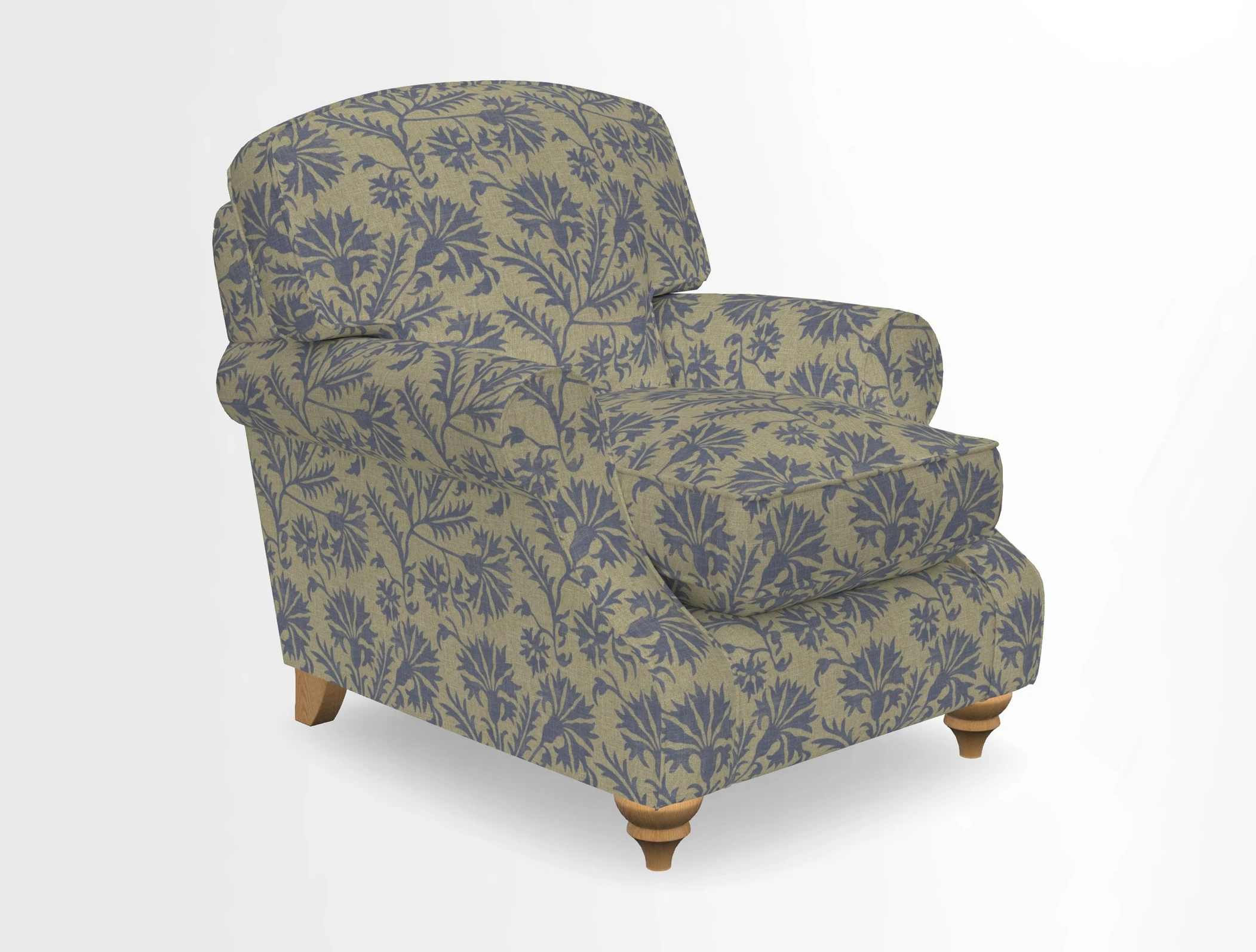 St Mawes Chair in Two Tone Plain Biscuit