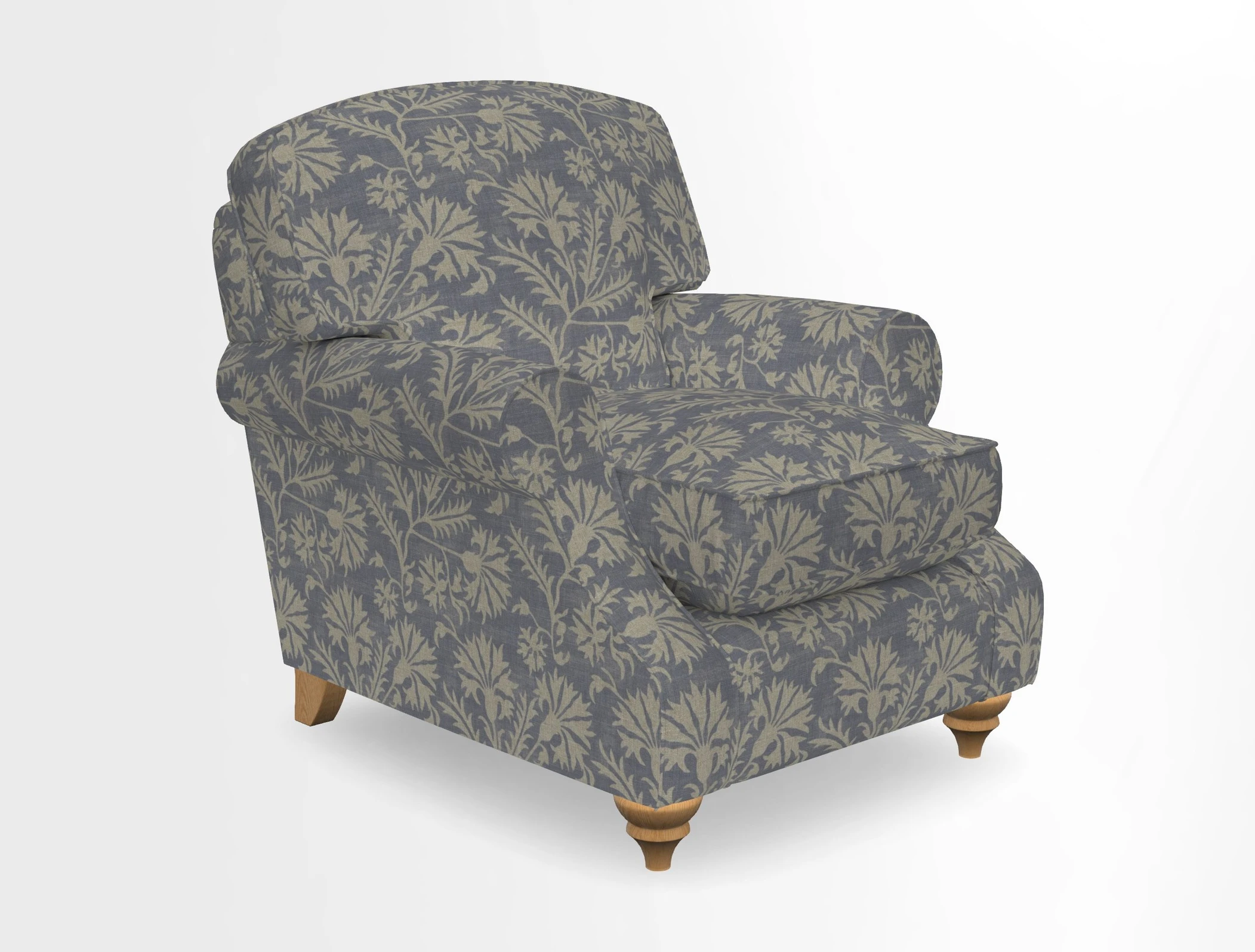 St Mawes Chair in Two Tone Plain Biscuit