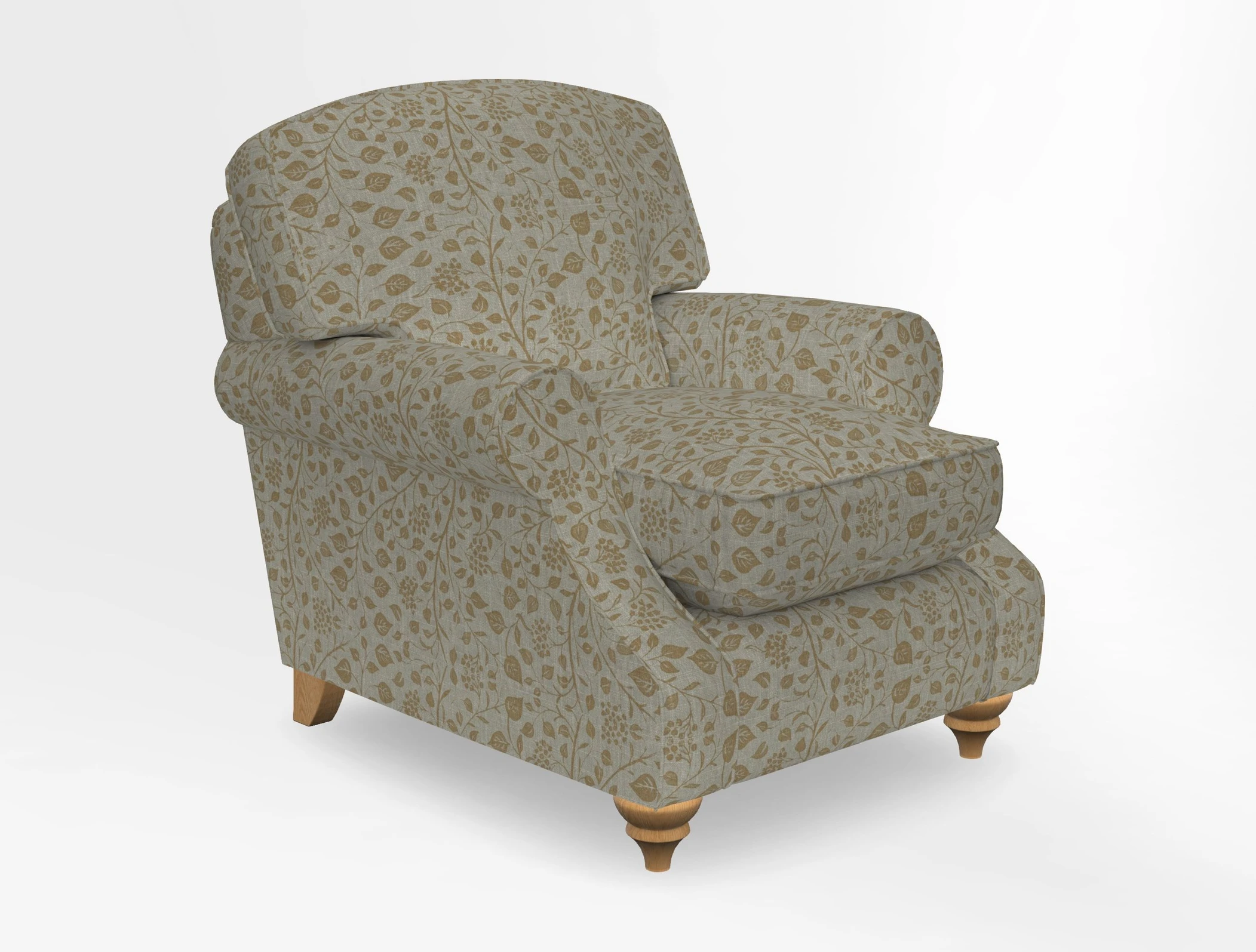 St Mawes Chair in Two Tone Plain Biscuit