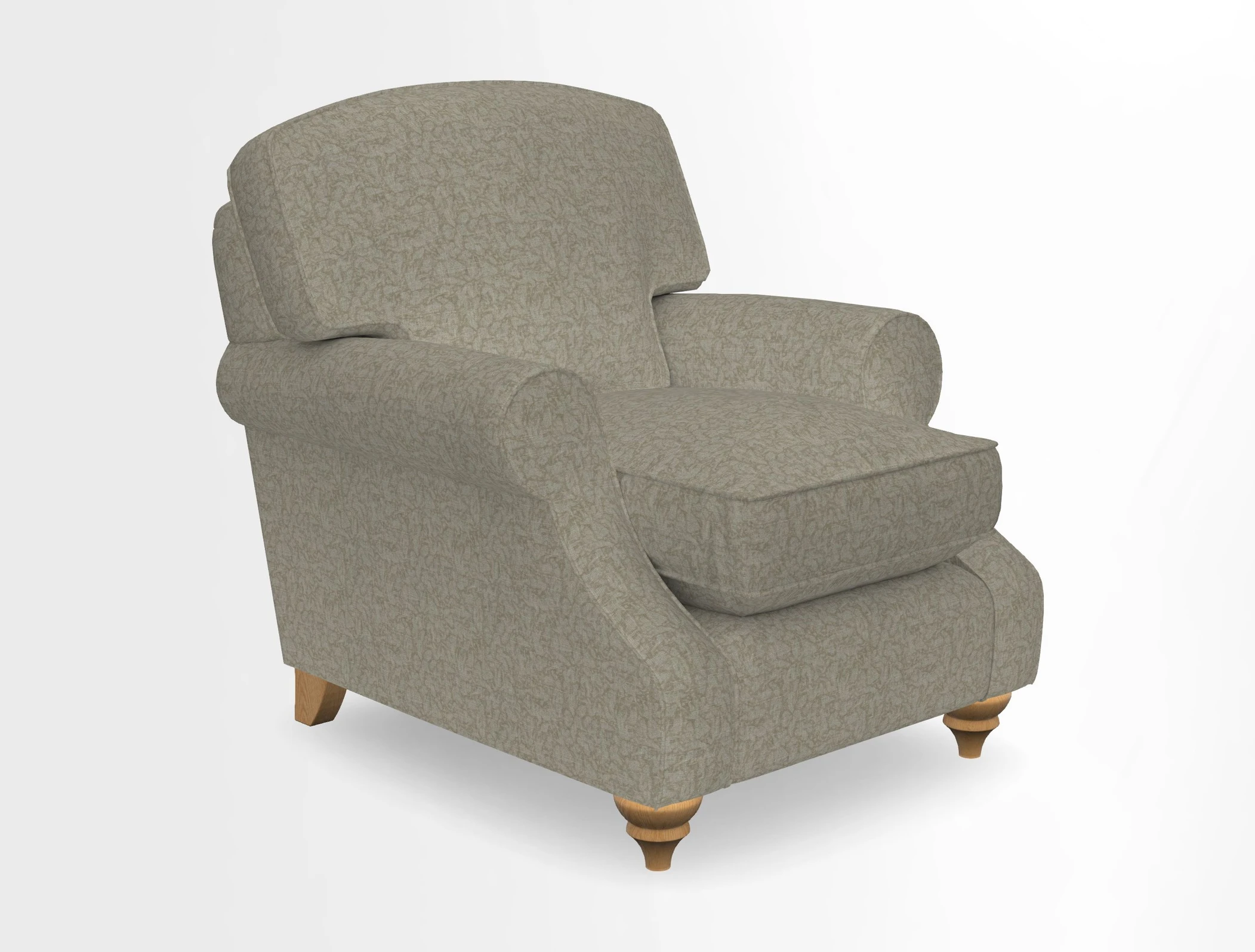 St Mawes Chair in Two Tone Plain Biscuit
