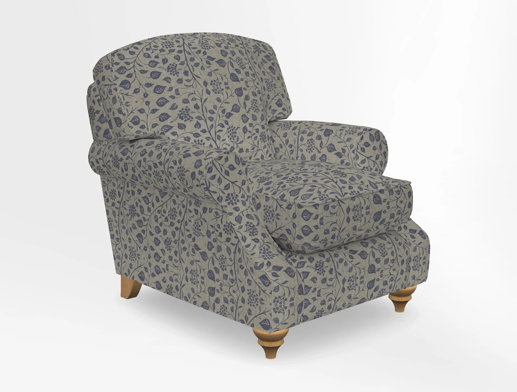 St Mawes Chair in Two Tone Plain Biscuit