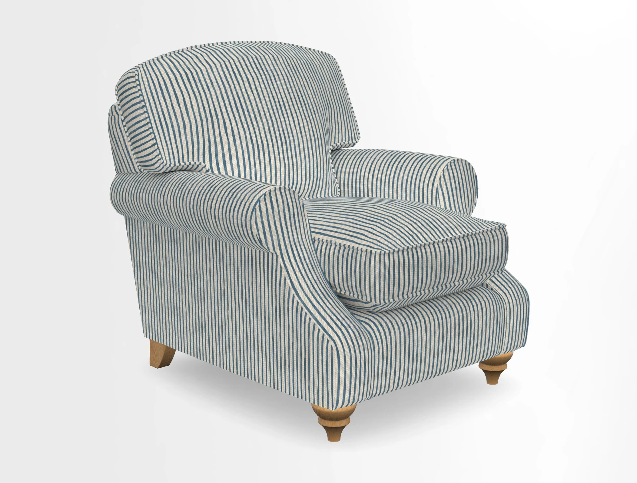 St Mawes Chair in Two Tone Plain Biscuit