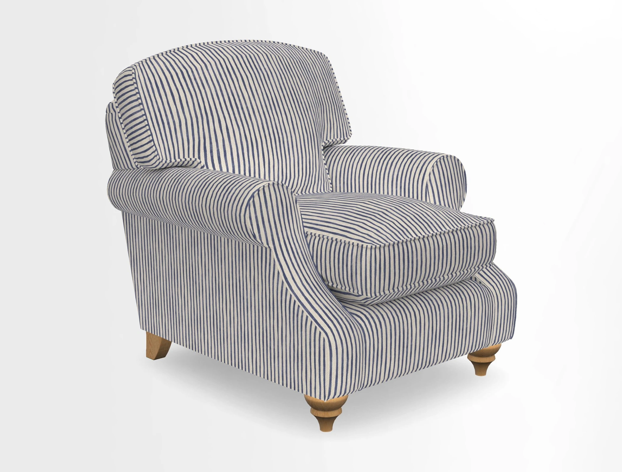 St Mawes Chair in Two Tone Plain Biscuit