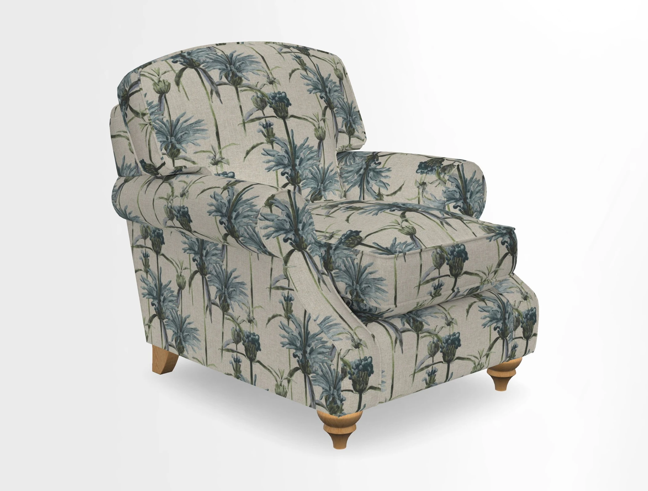 St Mawes Chair in Two Tone Plain Biscuit