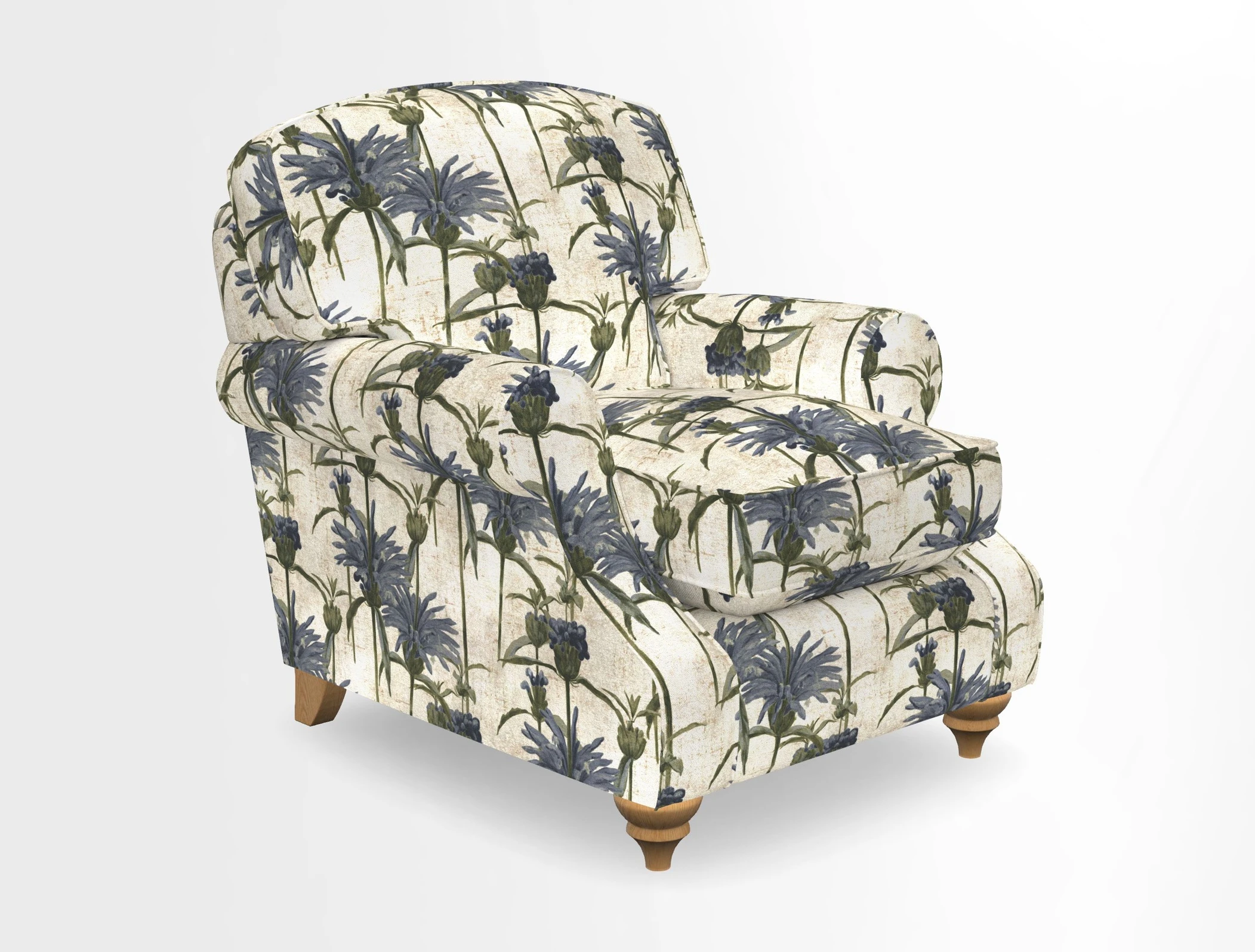 St Mawes Chair in Two Tone Plain Biscuit