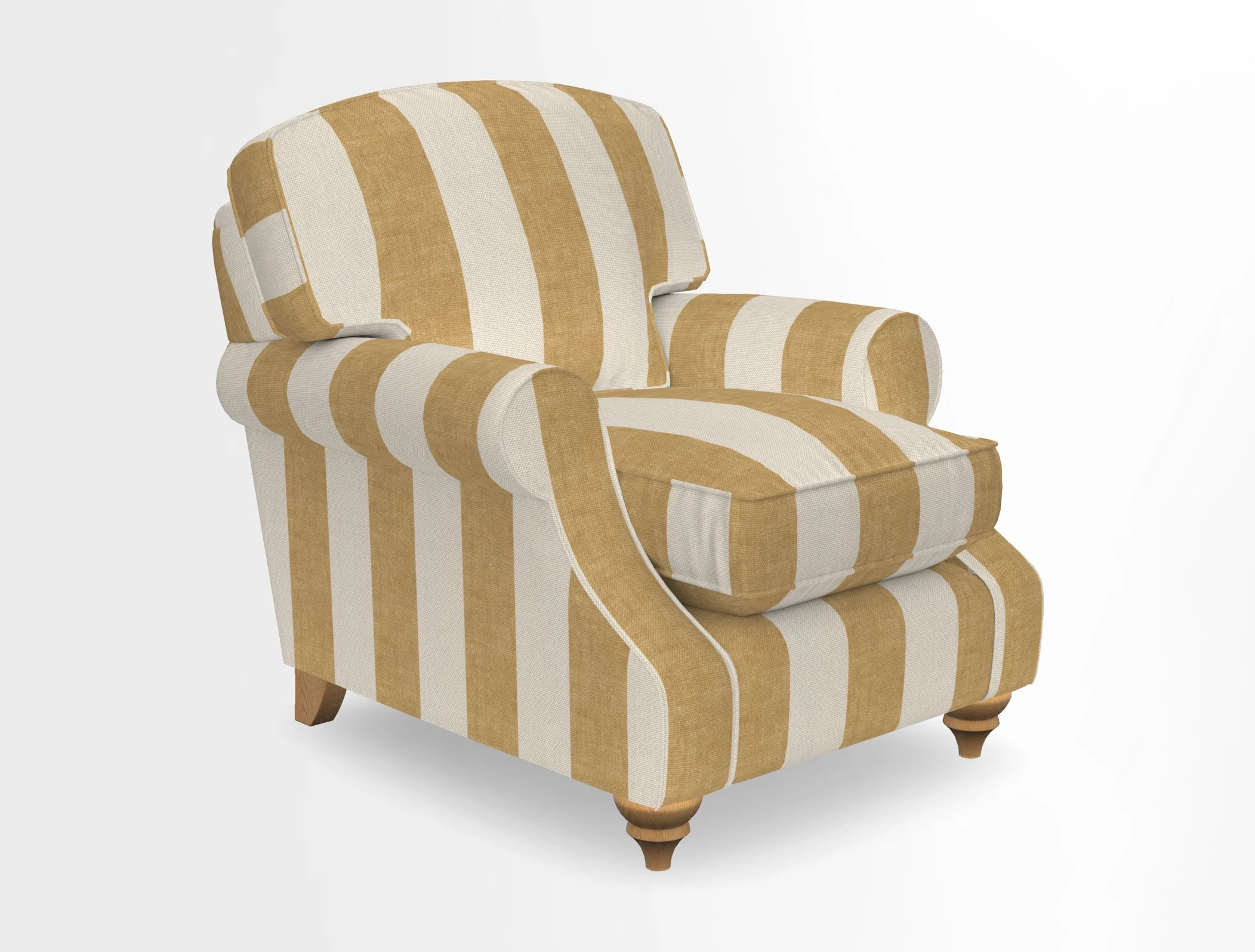 St Mawes Chair in Two Tone Plain Biscuit