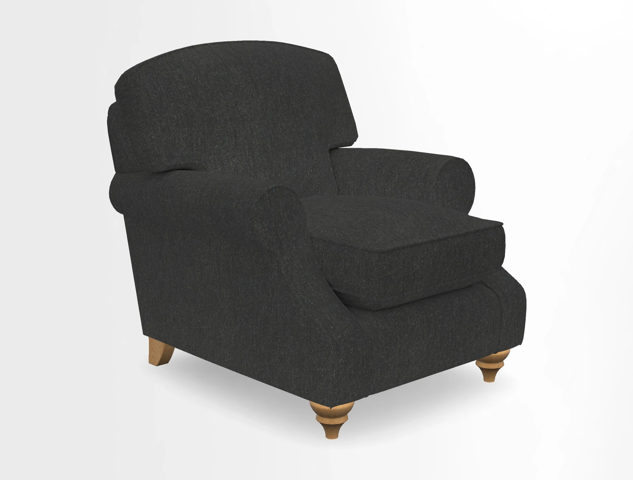 St Mawes Chair in Two Tone Plain Biscuit