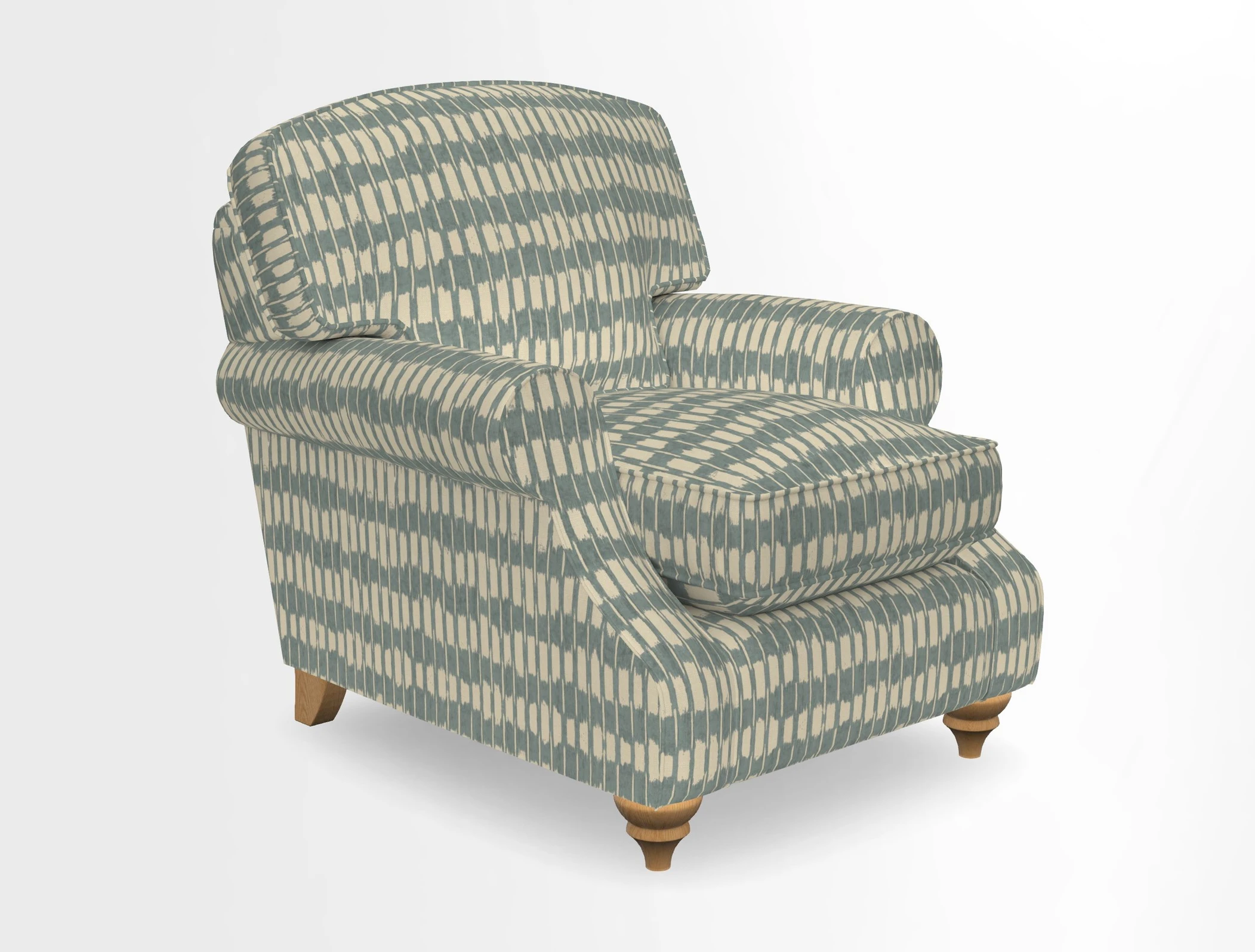 St Mawes Chair in Two Tone Plain Biscuit