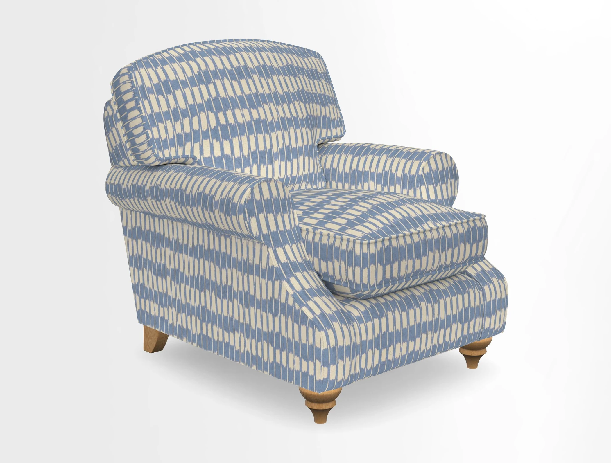 St Mawes Chair in Two Tone Plain Biscuit