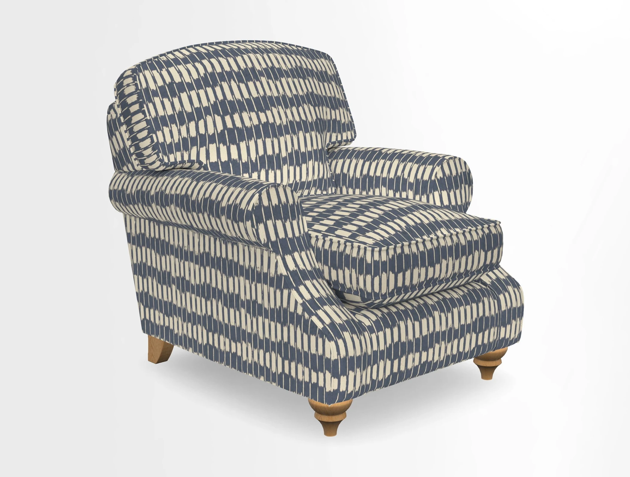 St Mawes Chair in Two Tone Plain Biscuit