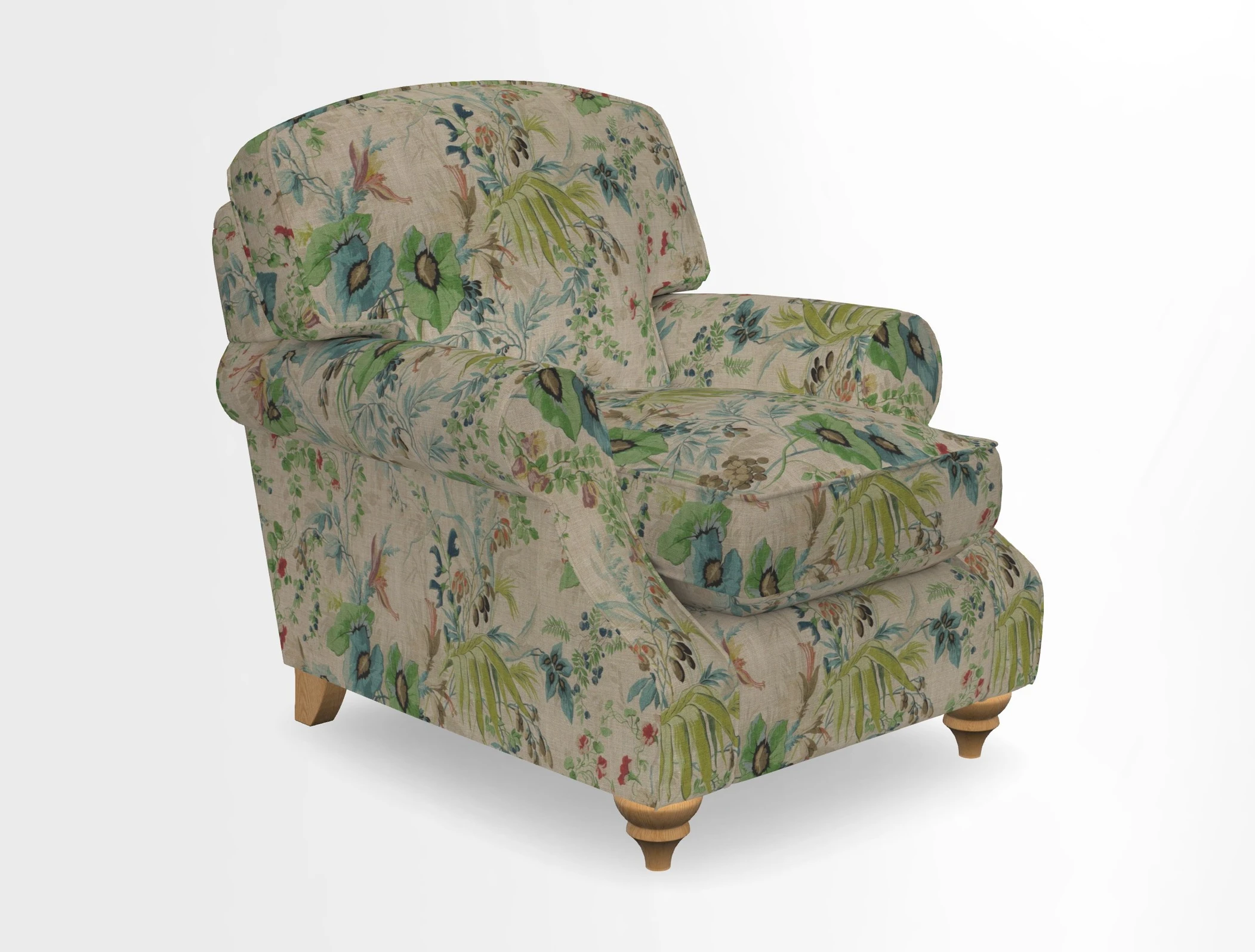 St Mawes Chair in Two Tone Plain Biscuit