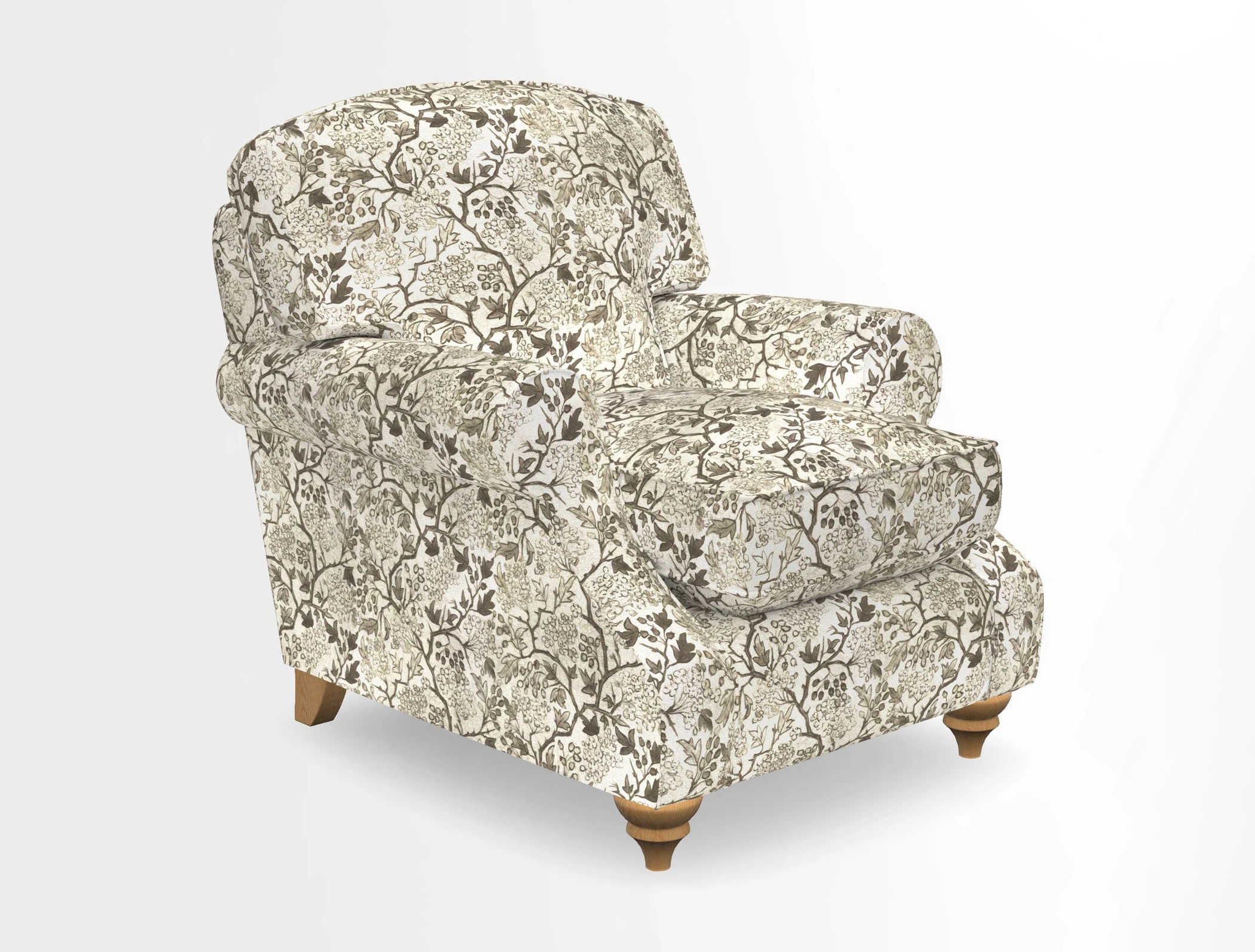 St Mawes Chair in Two Tone Plain Biscuit