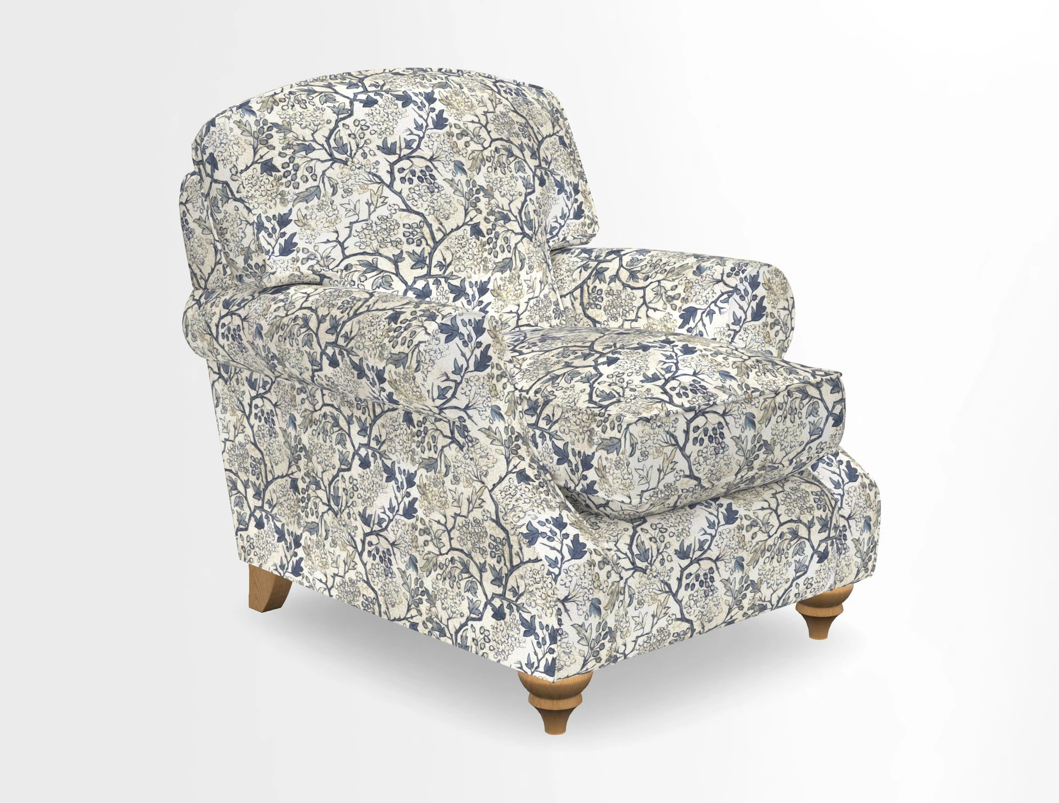St Mawes Chair in Two Tone Plain Biscuit