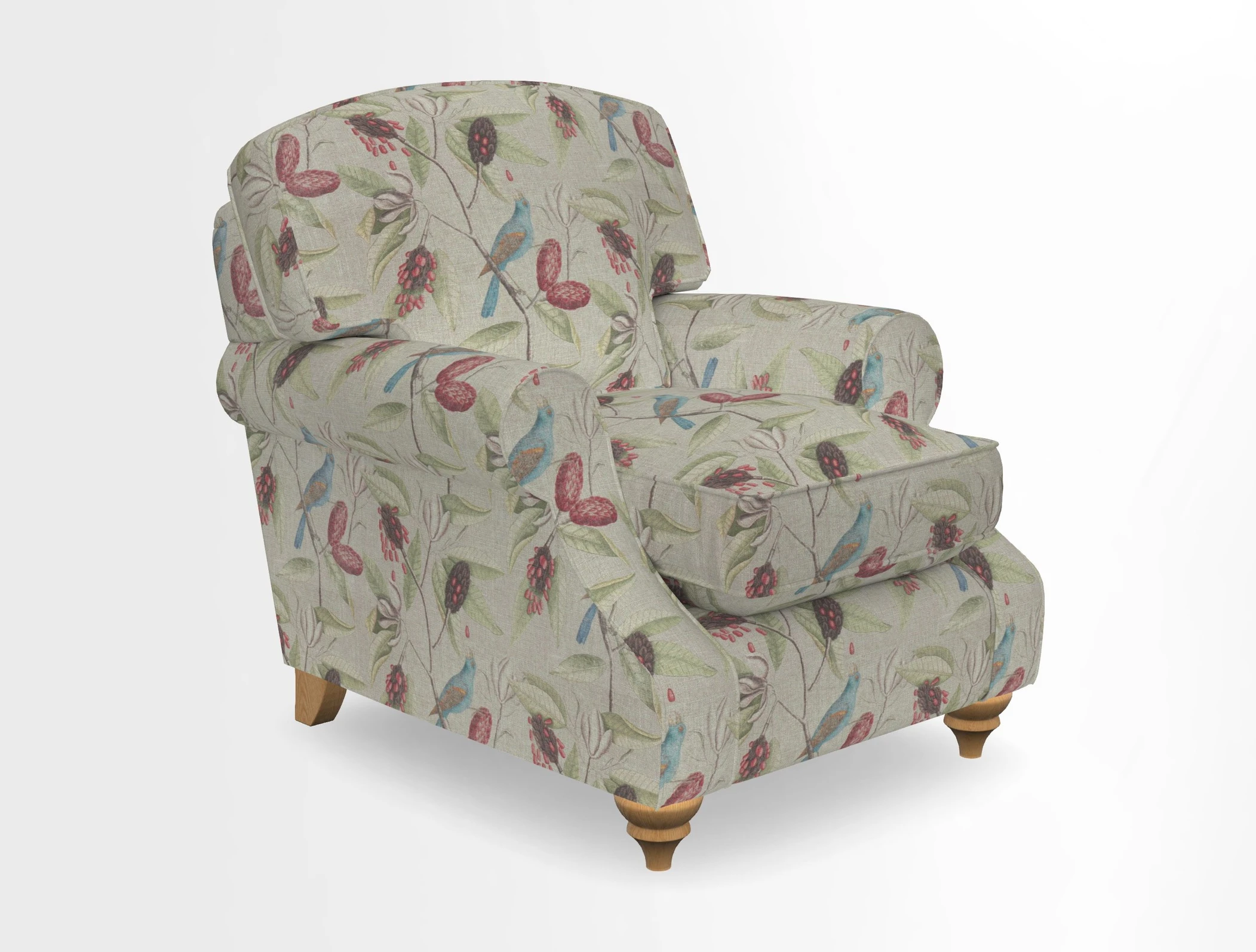 St Mawes Chair in Two Tone Plain Biscuit