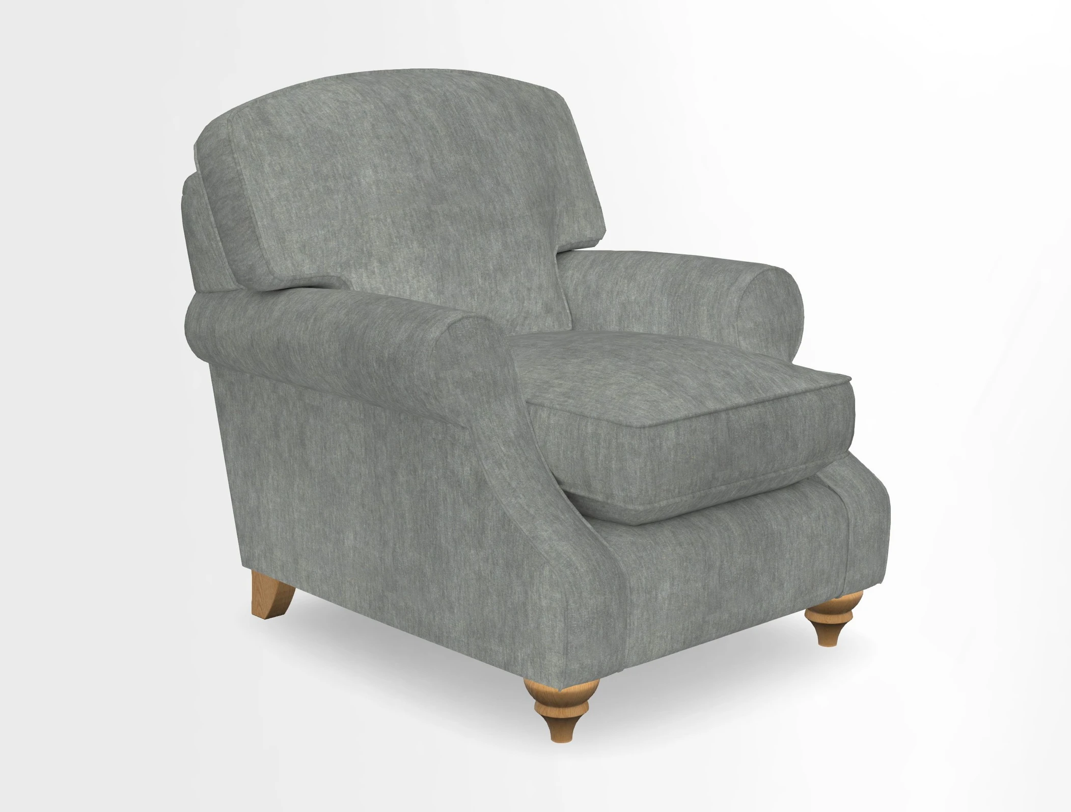 St Mawes Chair in Two Tone Plain Biscuit